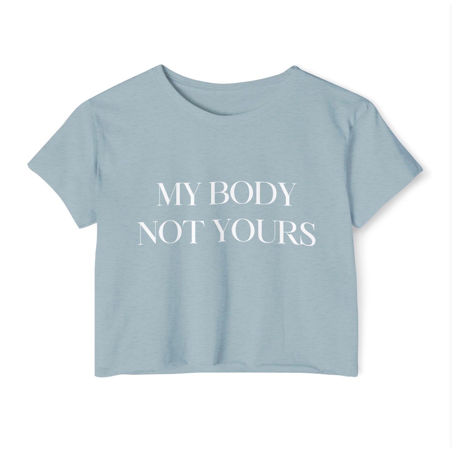 Donny's Devil My Body Not Your's Crop Tee