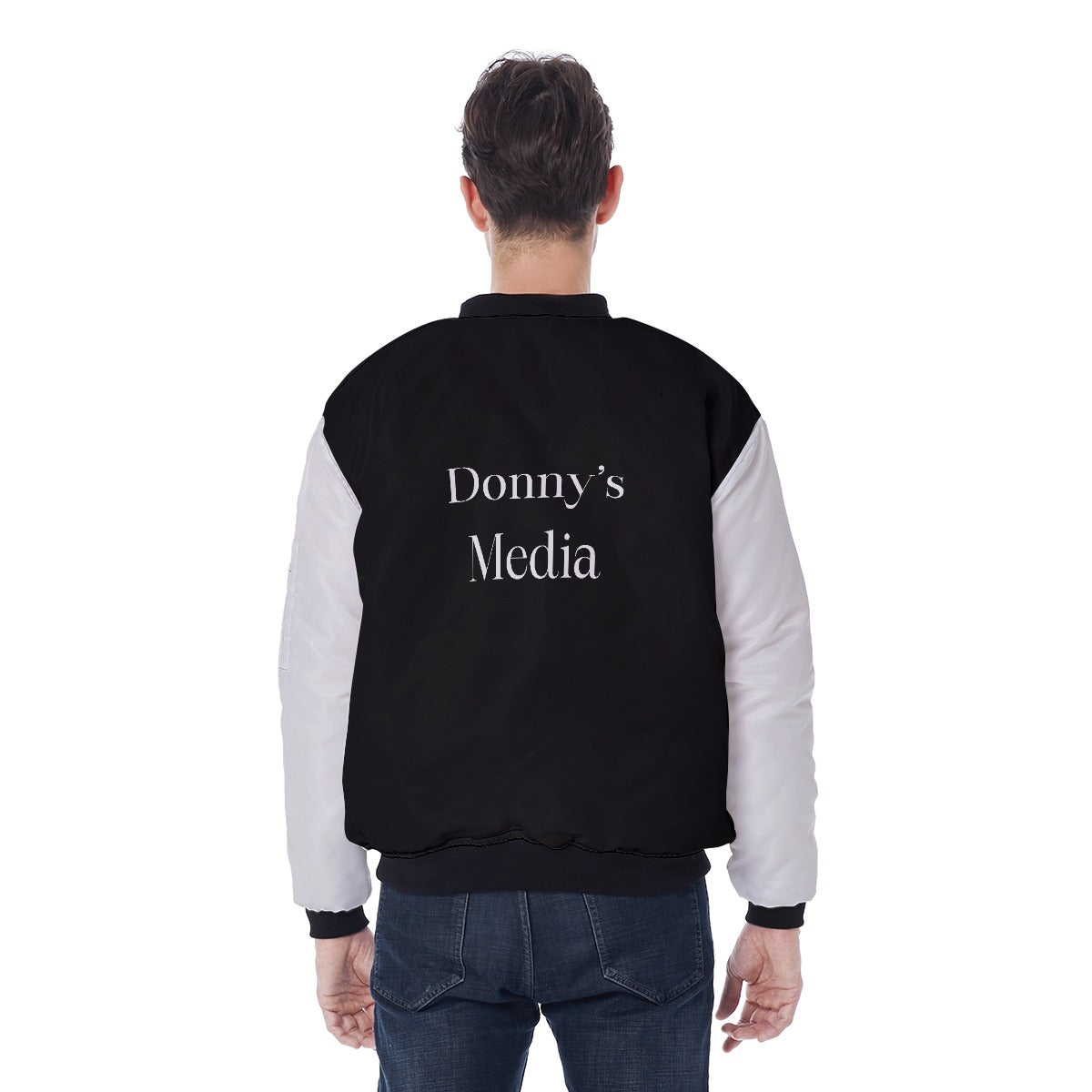 Donny's Media Bomber Jacket - Customizable Logo - Donny's Angel