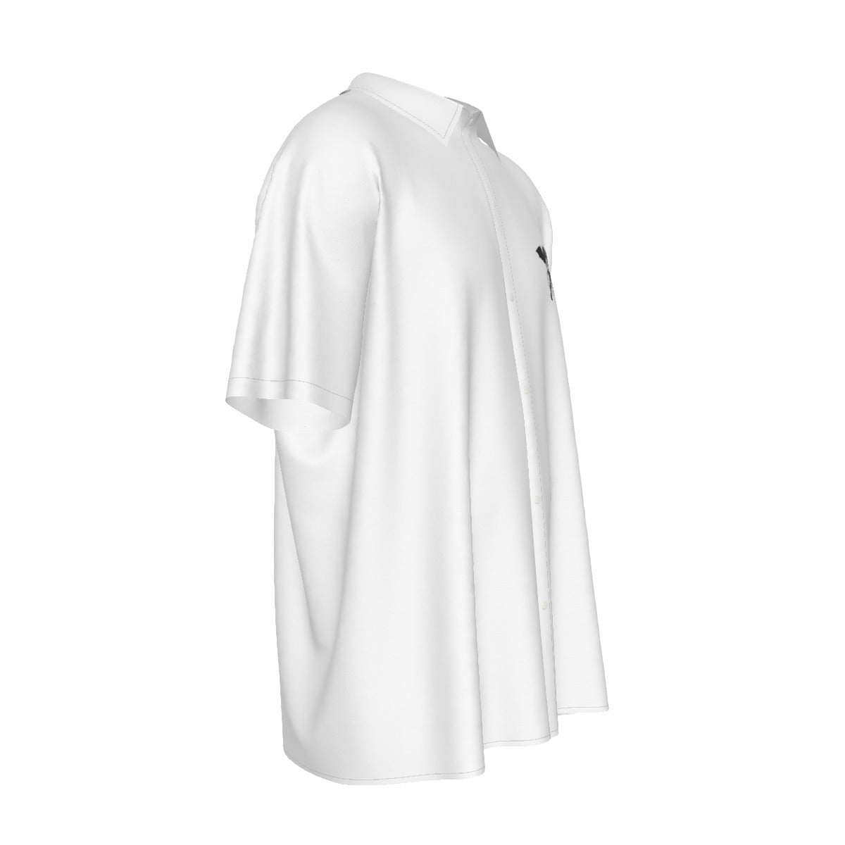 Donny's Devil Logo Silk Like Short-Sleeved Shirt