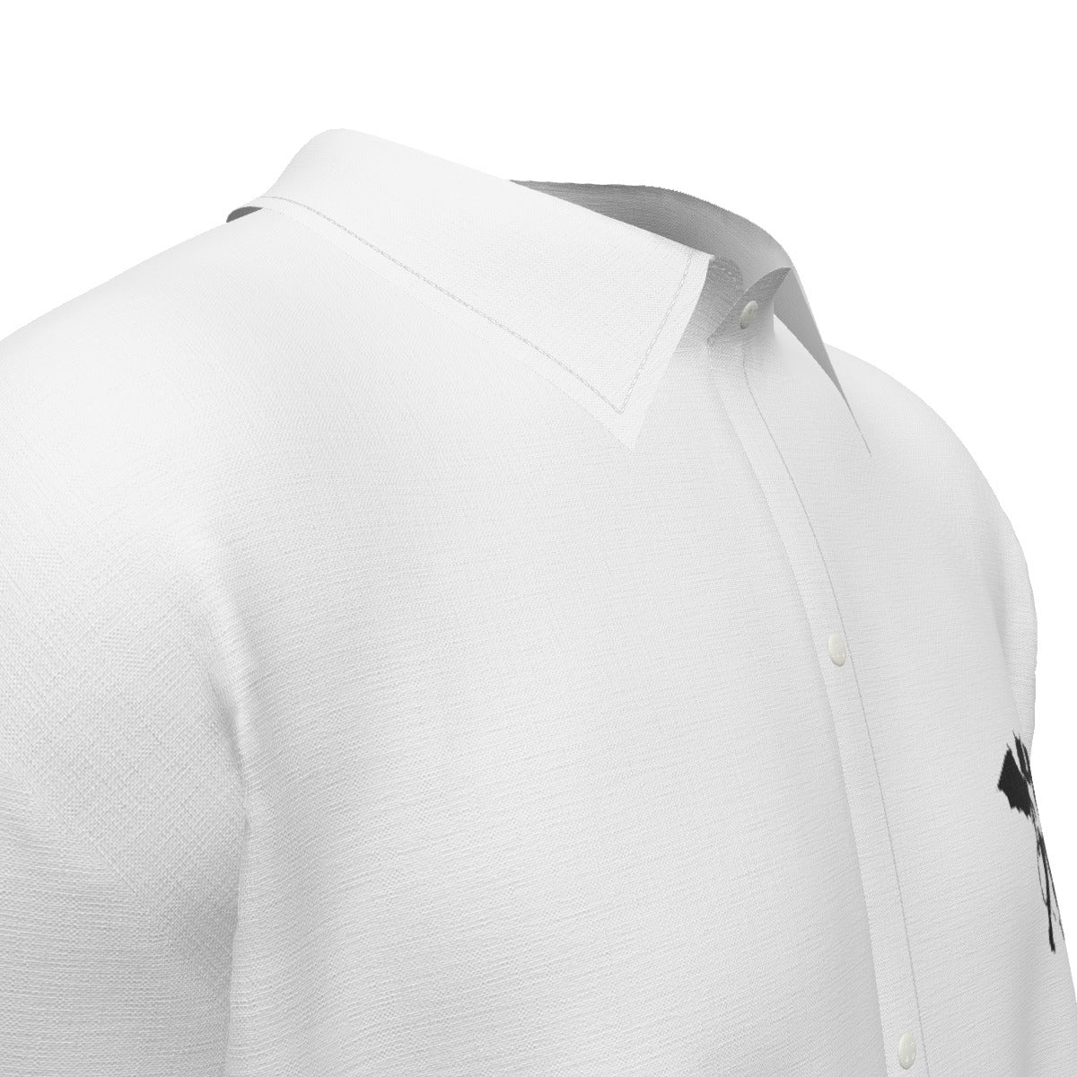 Donny's Devil Logo Silk Like Short-Sleeved Shirt