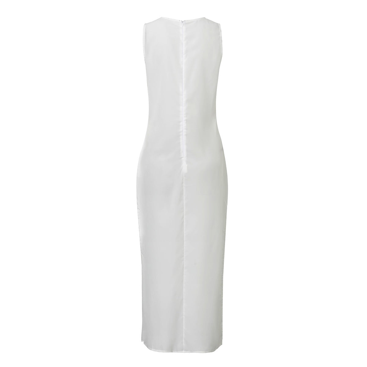 Donny's Angel Perspective Chiffon Sleeveless Dress - Donny's Angel
