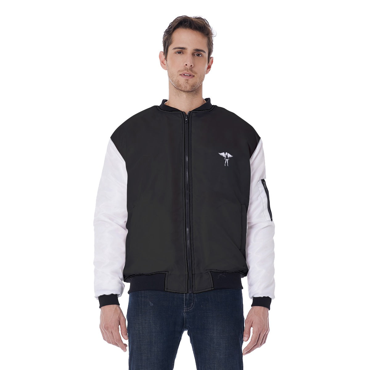 Donny's Media Bomber Jacket - Customizable Logo - Donny's Angel