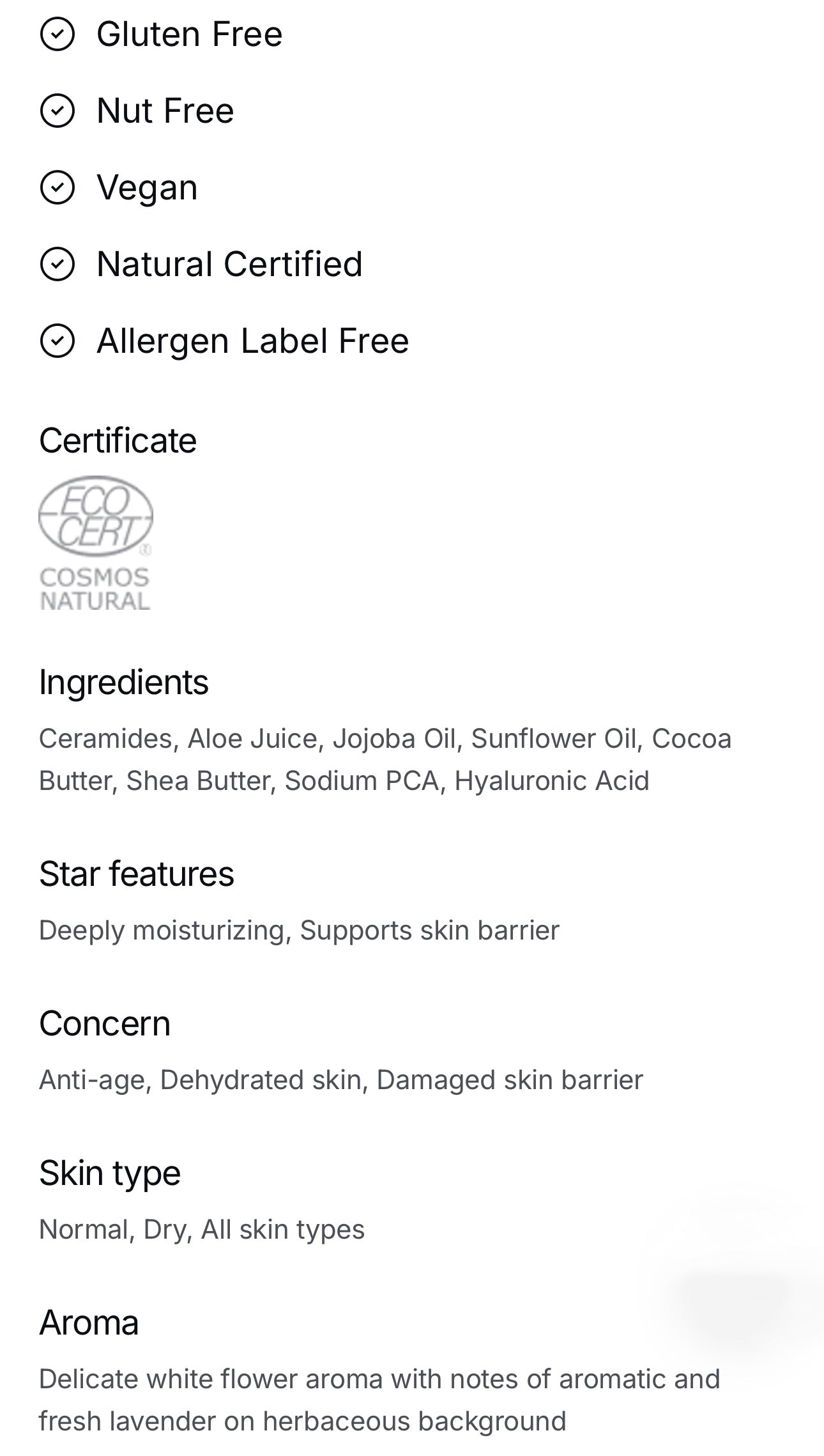 Anti-Aging Ceramide Hydrating Night Cream - Donny's Angel