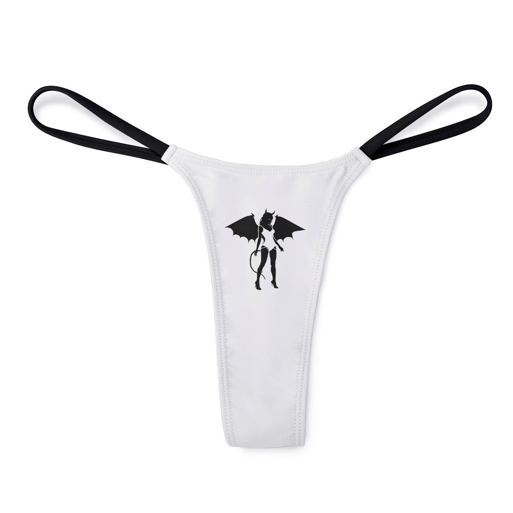 Donny's Devil Contrast Side String Thong - Donny's Angel