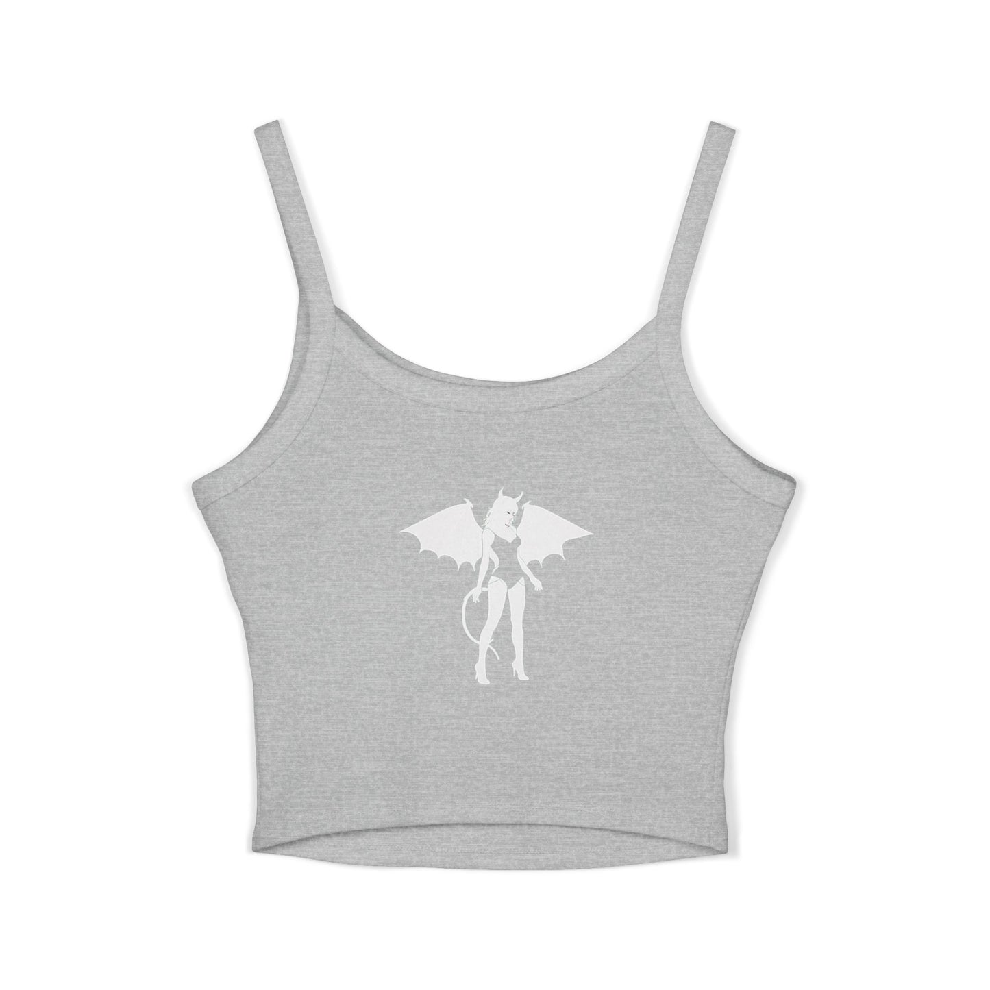 Donny's Devil My Body Not Yours Empowerment Crop Tank Top