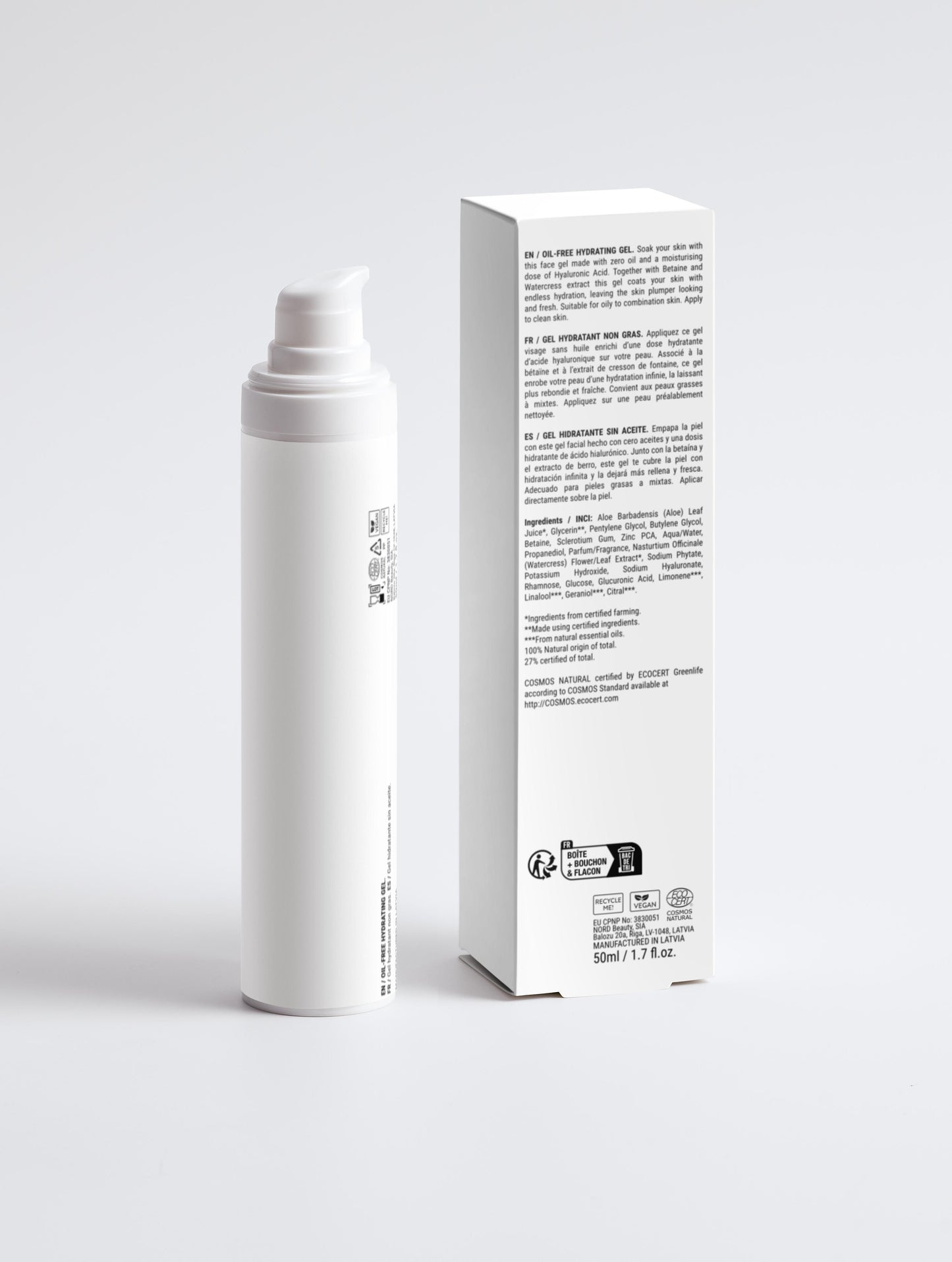 Lightweight Oil-Free Gel Moisturizer - Donny's Angel