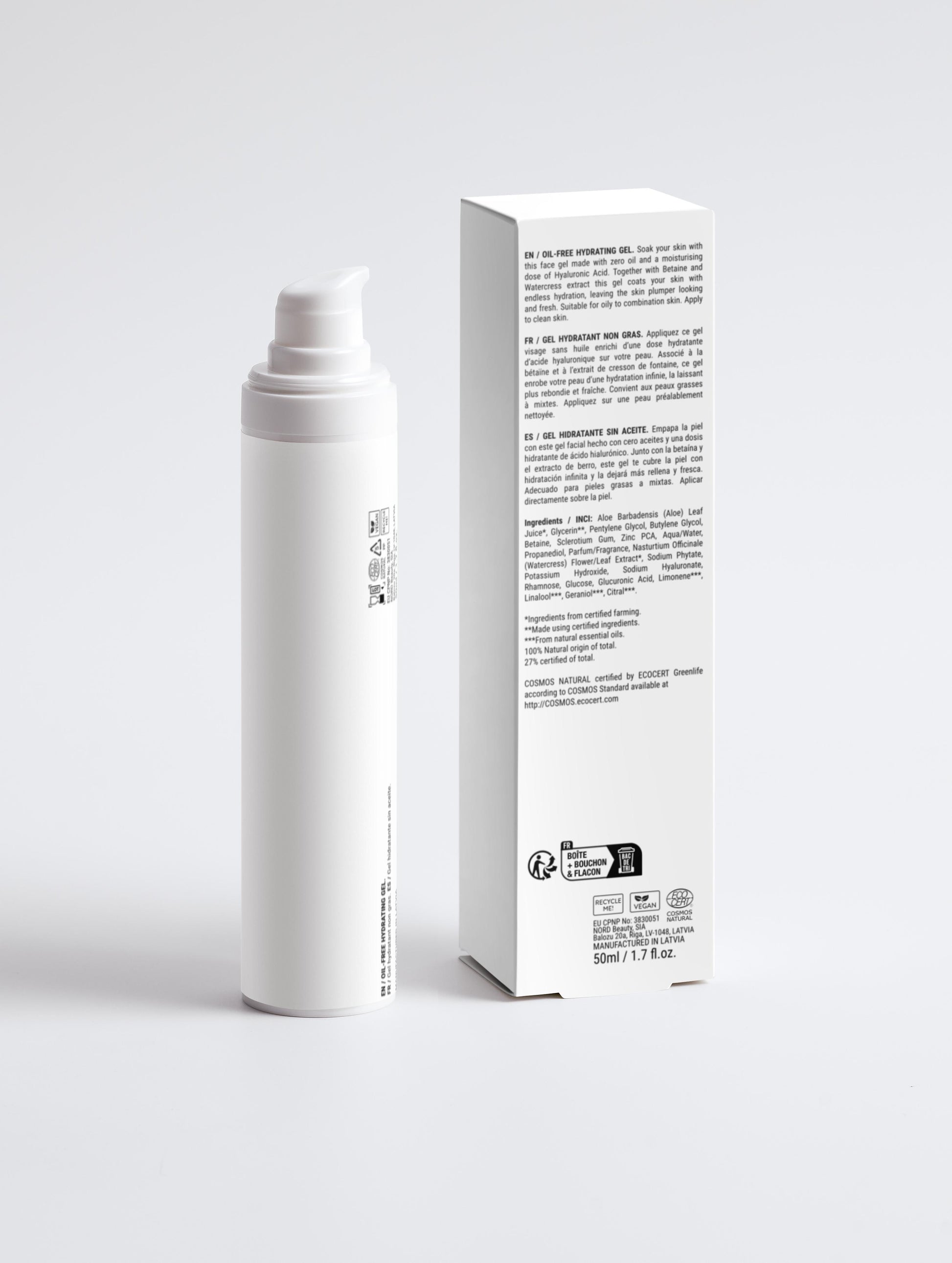 Lightweight Oil-Free Gel Moisturizer - Donny's Angel