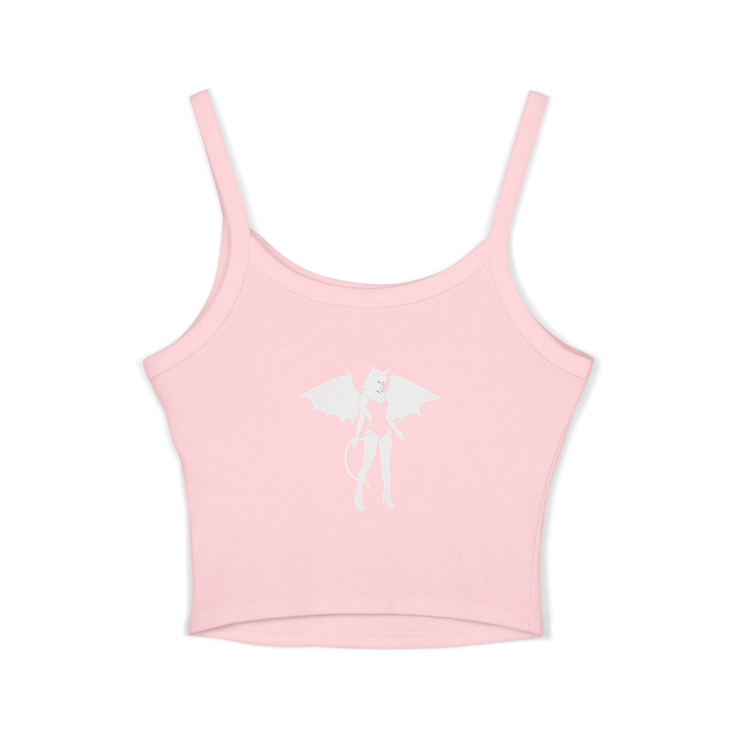 Donny's Devil My Body Not Yours Empowerment Crop Tank Top