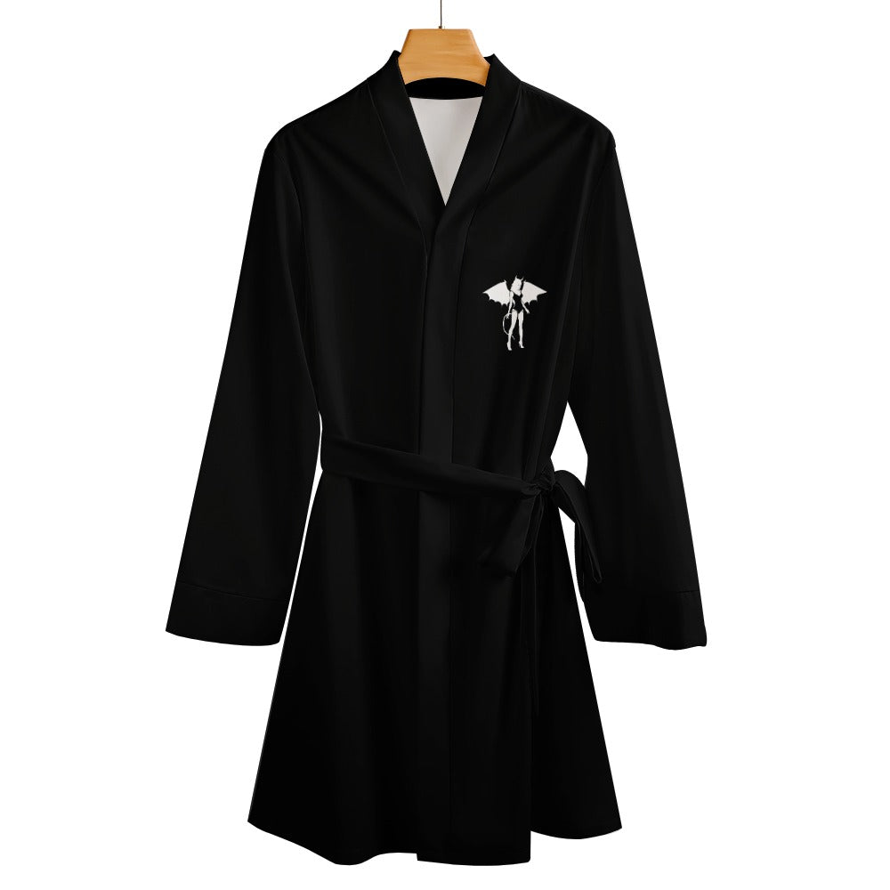 Donny's Devil Long Sleeve Belted Robe - Donny's Angel