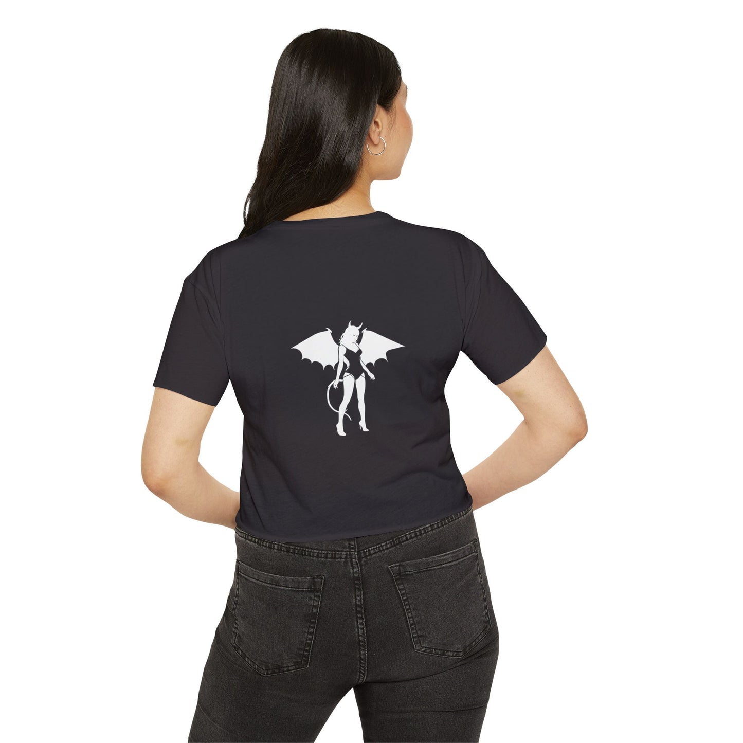 Donny's Devil My Body Not Your's Crop Tee