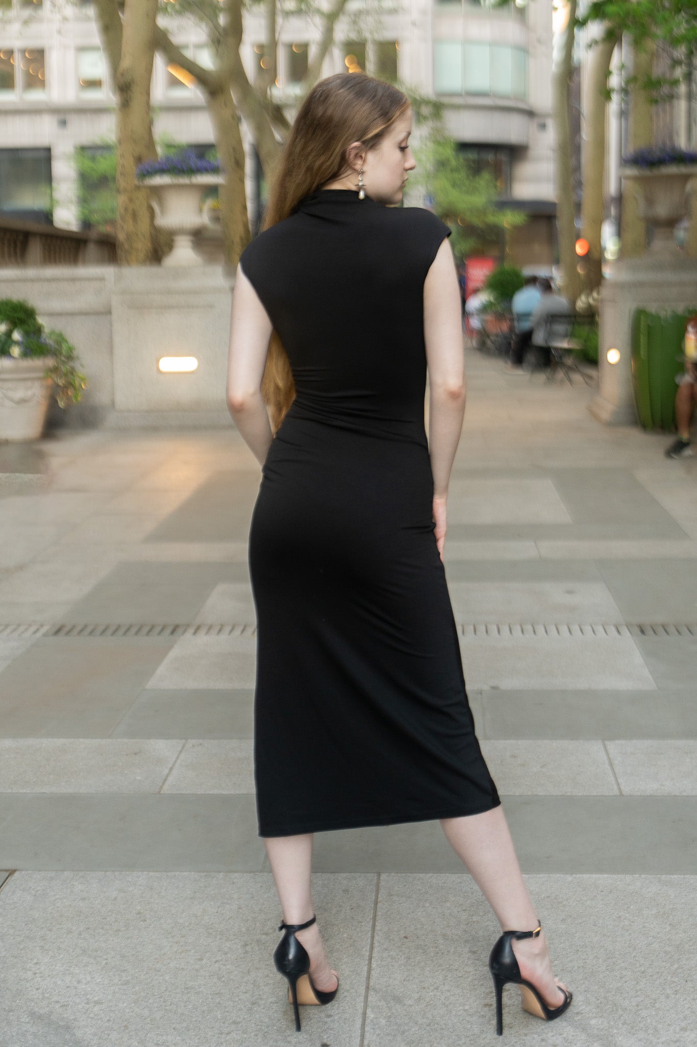 Slit Wrap Hip Dress Slim Dress - Donny's Angel