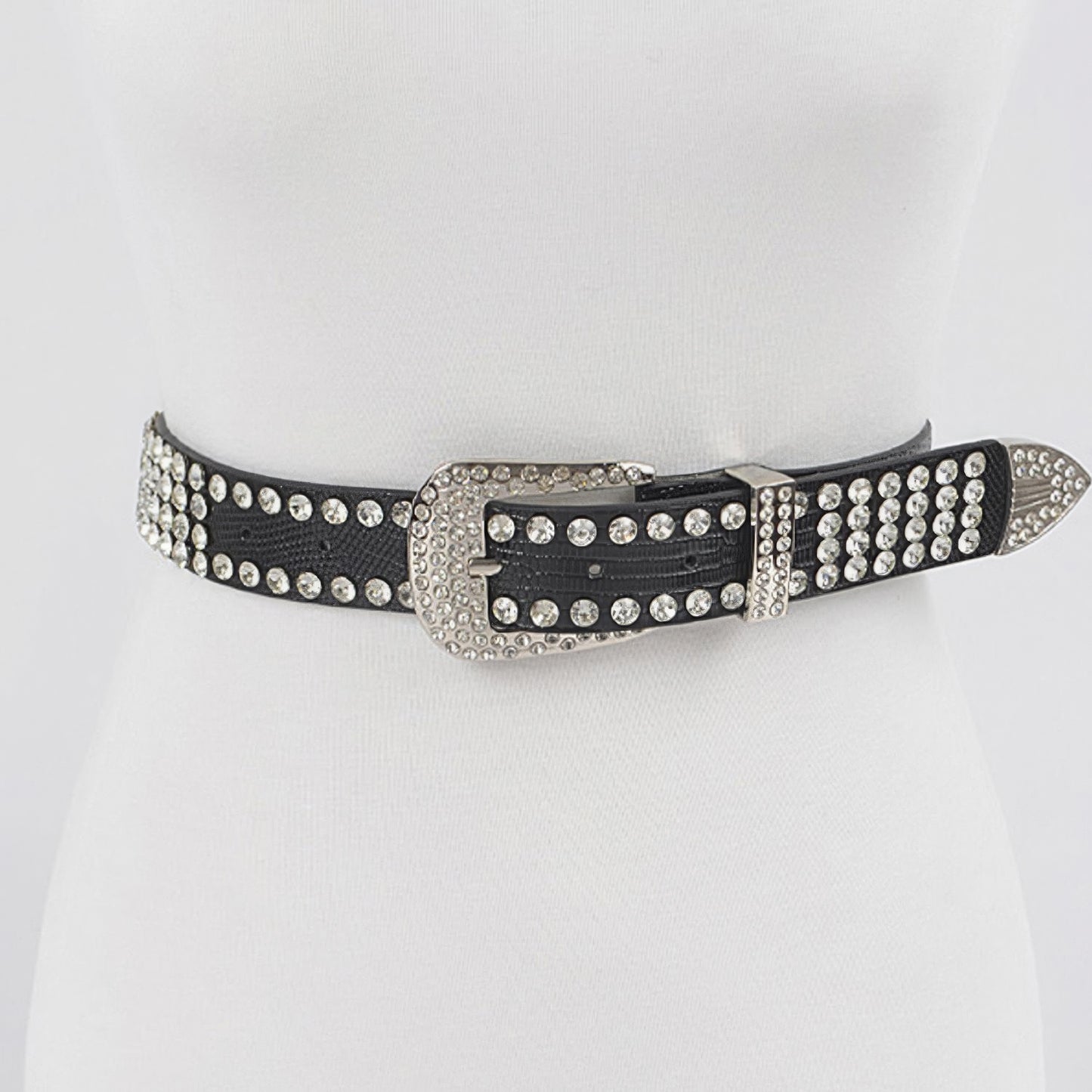 Radiant Rhinestone Studded Belt - Donny's Angel