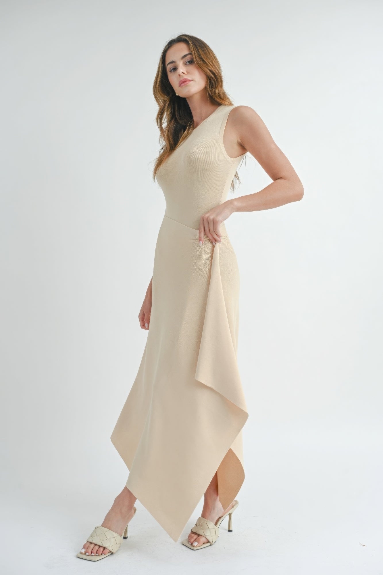 Maxi Dress With Slit - Donny's Angel