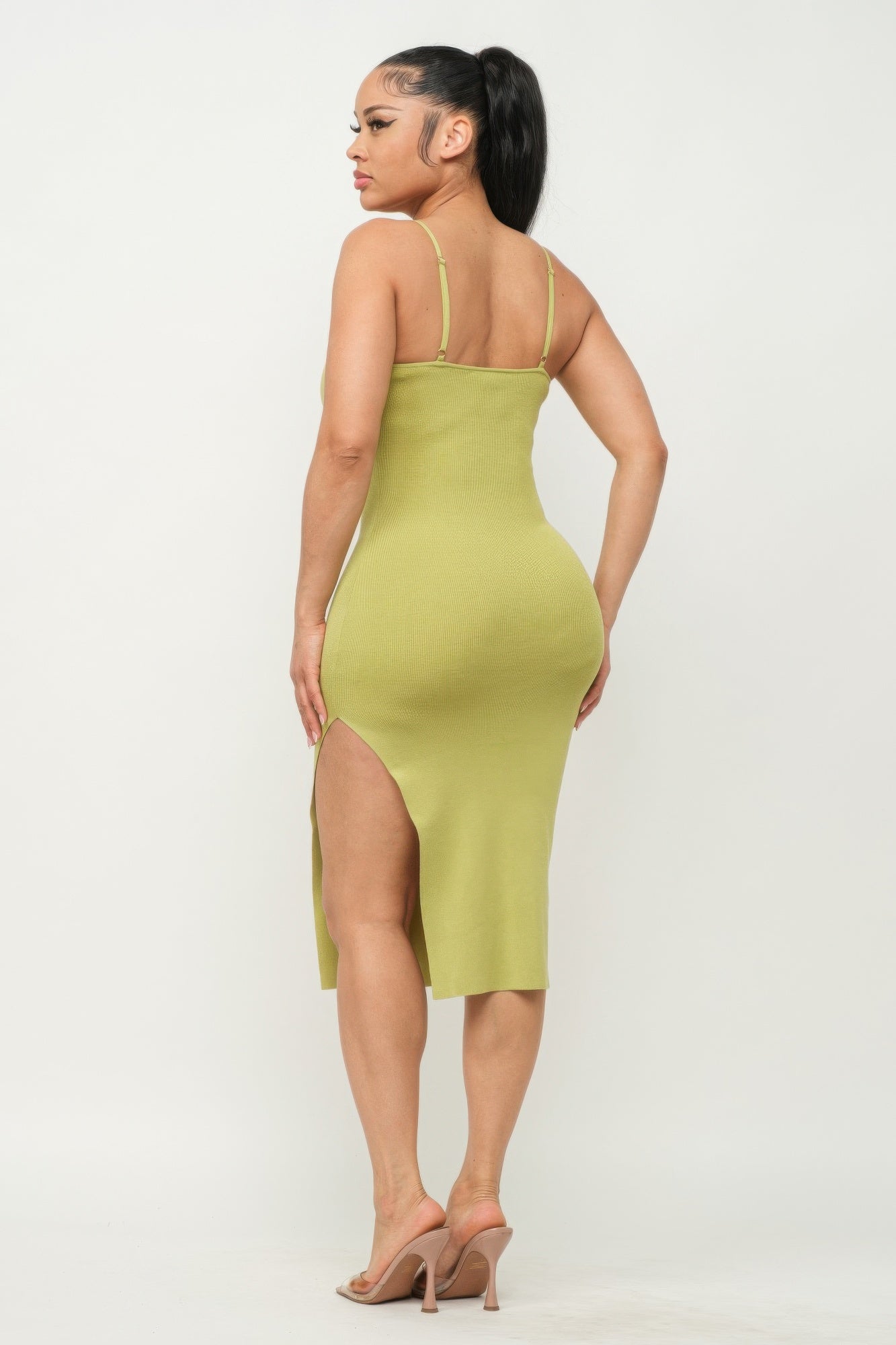 Side Slit Cami Dress - Donny's Angel