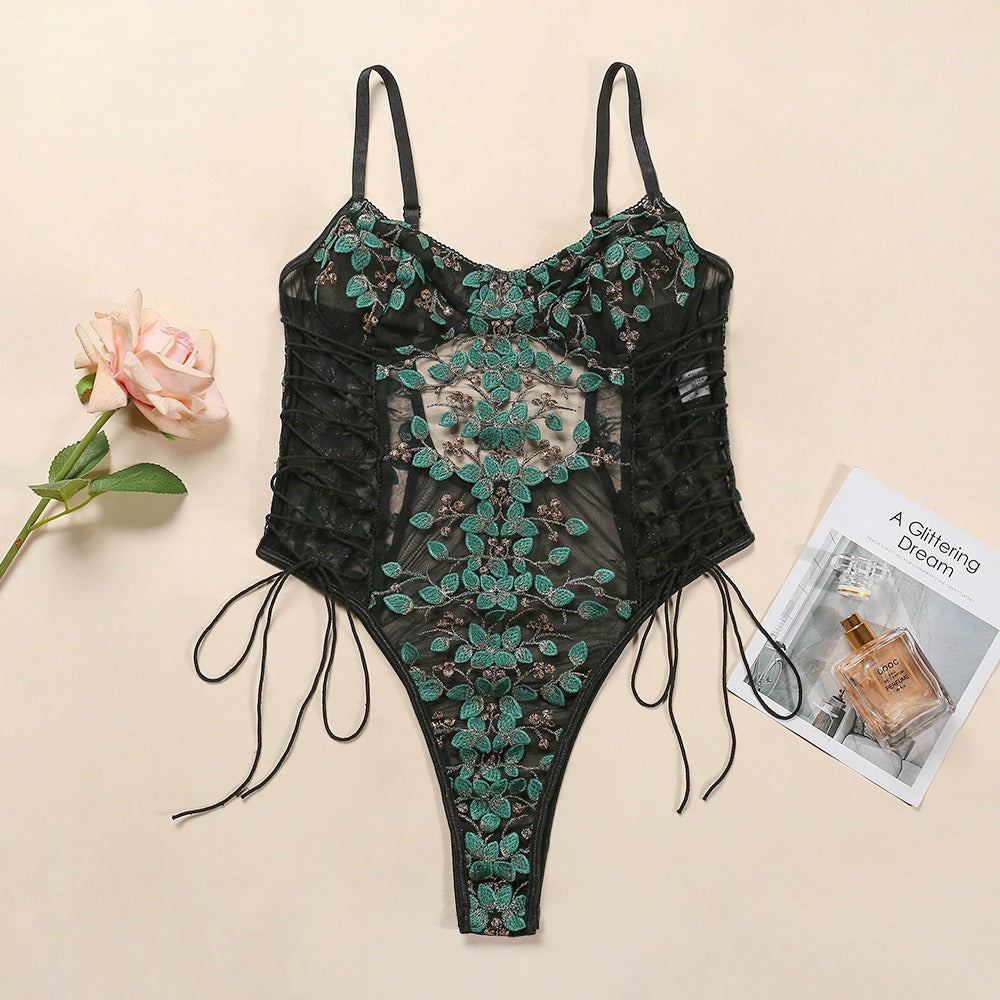 Allure Embroidered Mesh Teddy Style 2 - Donny's Angel