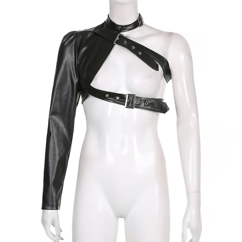 Mono Arm Belted Jacket - Donny's Angel