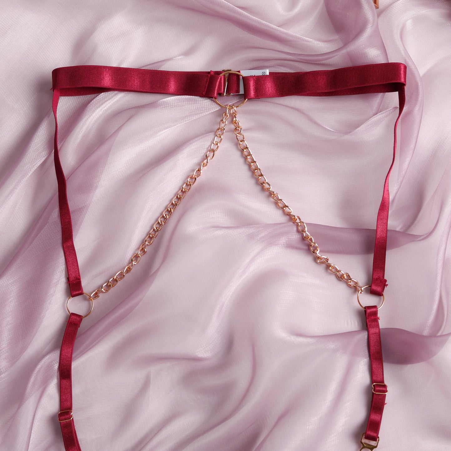 Opulent Straps Hollow 5 Piece Ensemble - Donny's Angel