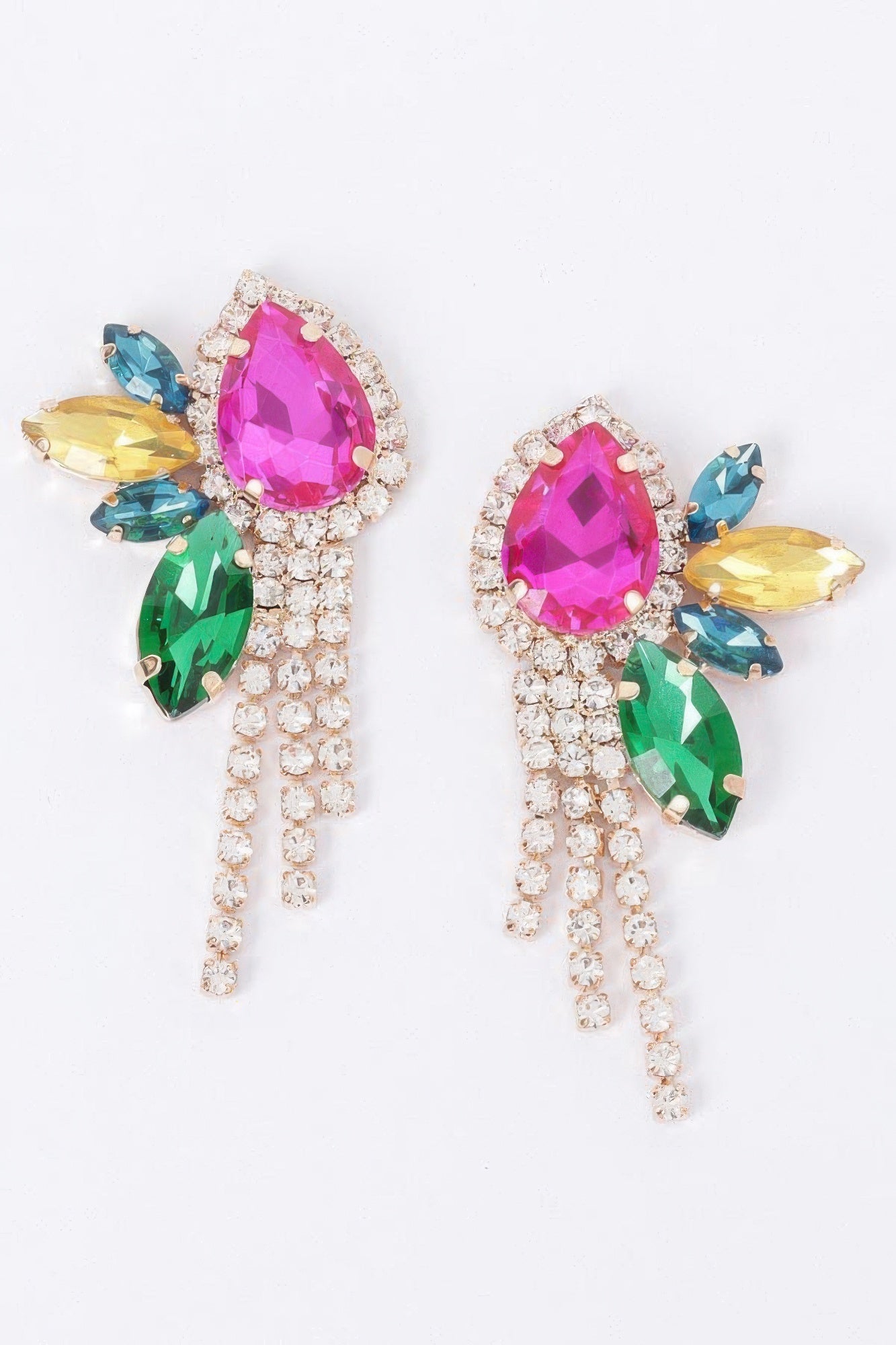 Winged Rhinestone Earring - Donny's Angel