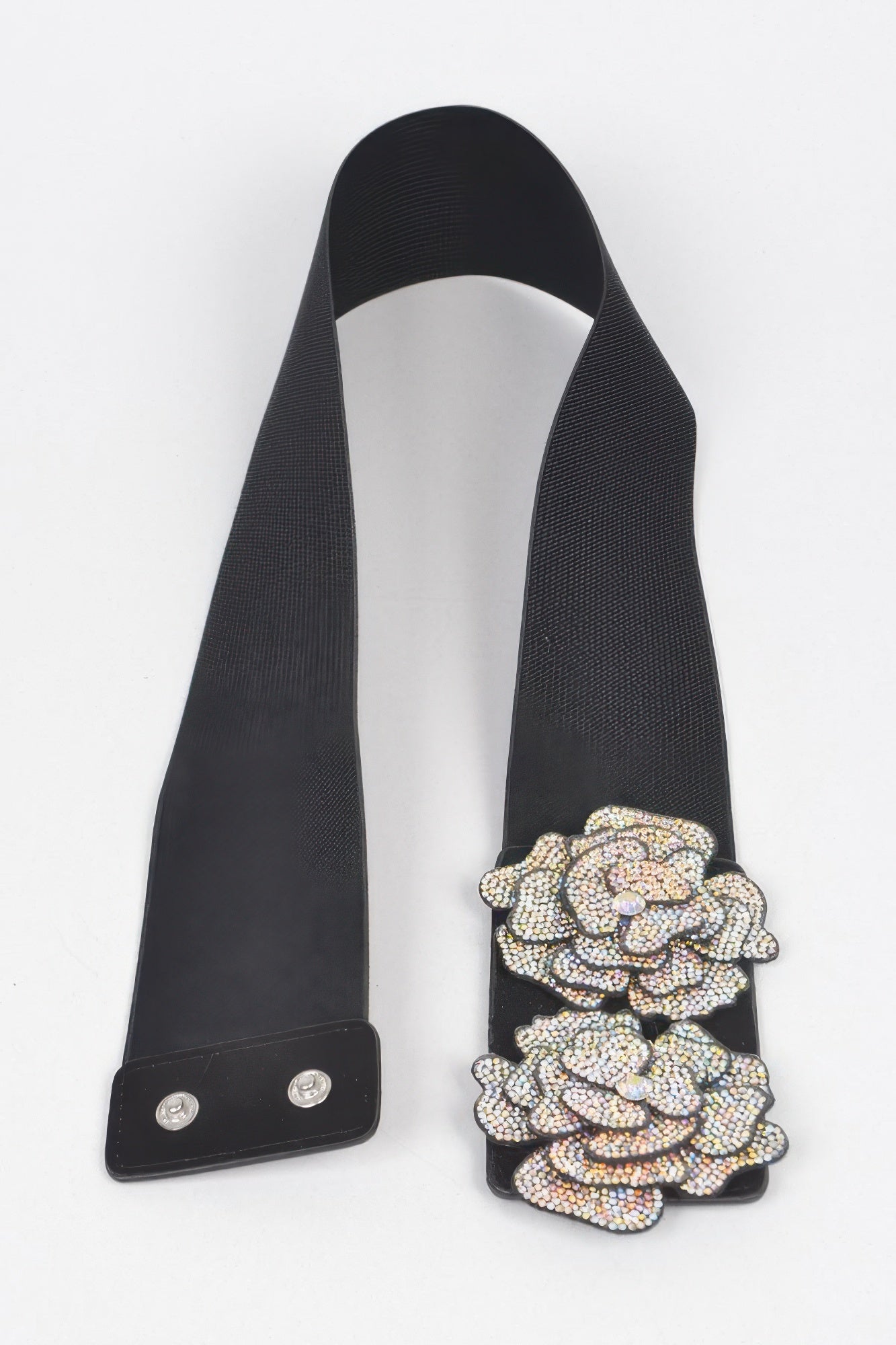 Ab Stone Flower Elastic Belt - Donny's Angel