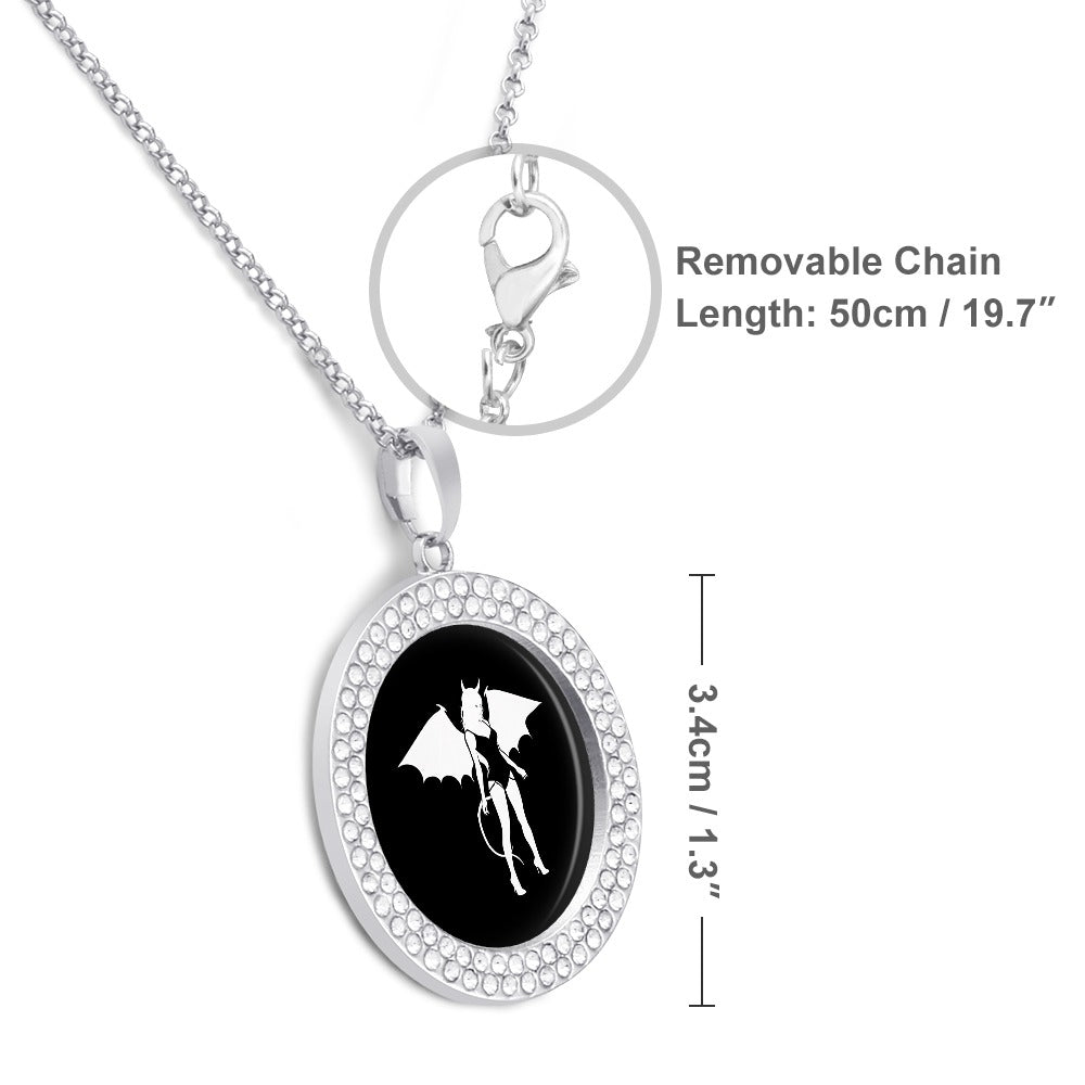 DD Rhinestone Pendant