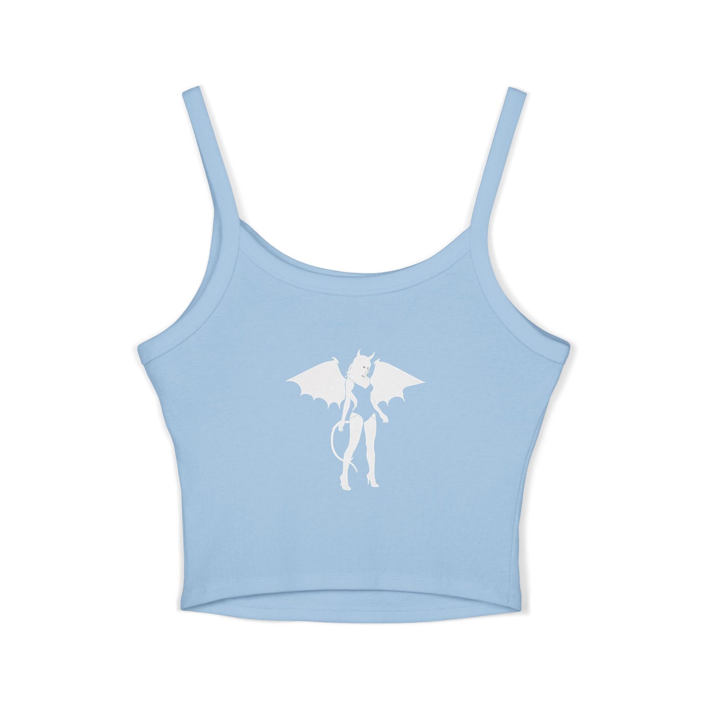 Donny's Devil My Body Not Yours Empowerment Crop Tank Top
