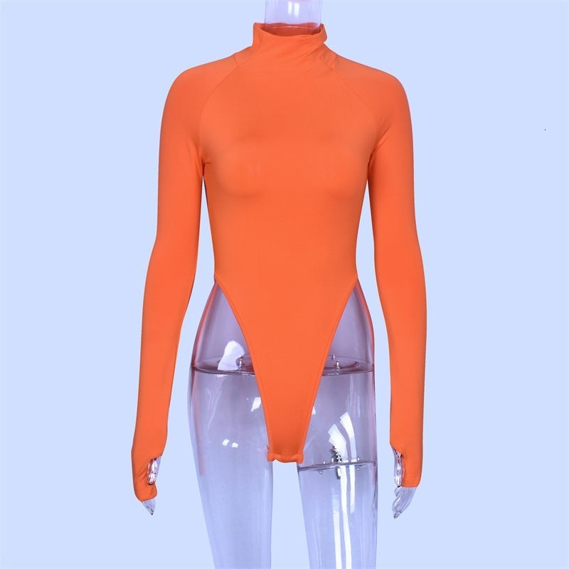 Long sleeve High Neck bodysuit