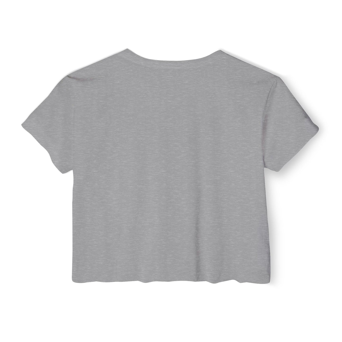 Donny's Devil My Body Not Your's Raw Hem Crop Tee
