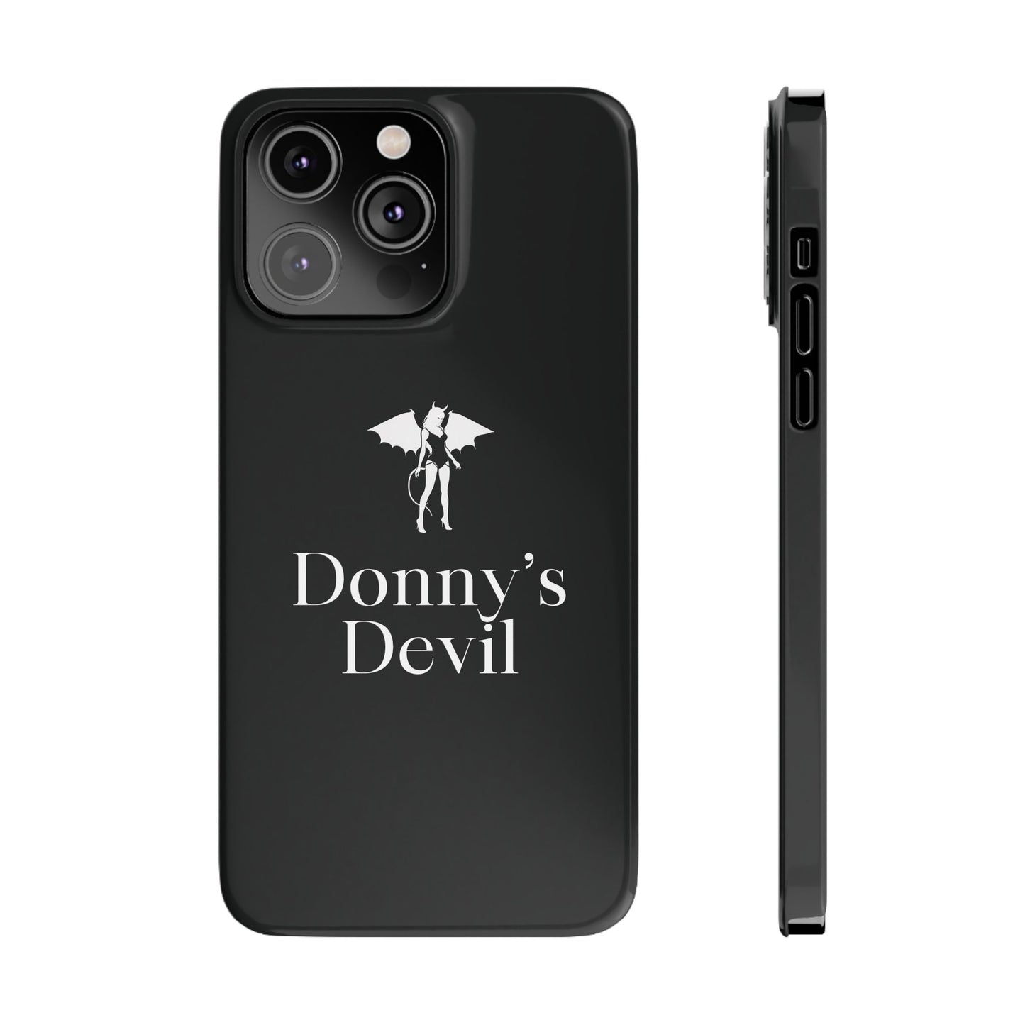 Donny's Devil  Slim Phone Cases for Iphone