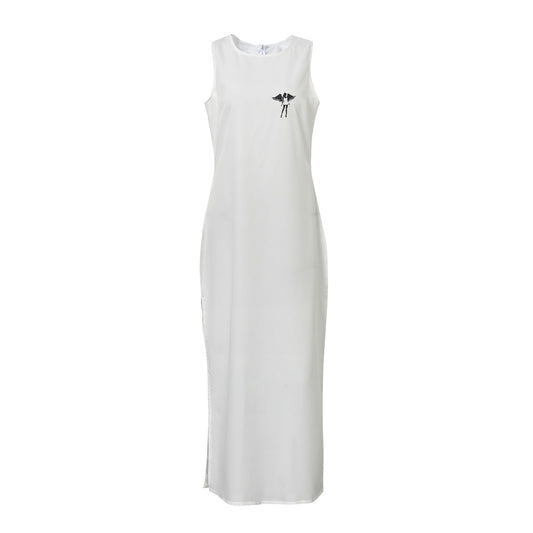 Donny's Angel Perspective Chiffon Sleeveless Dress