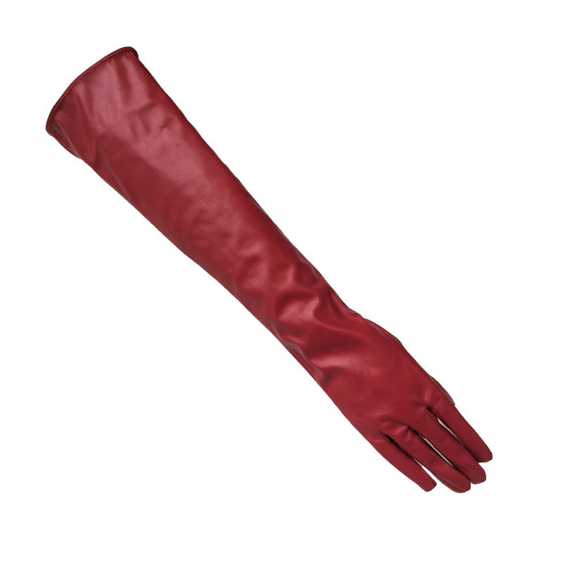 Sexy Faux Leather Gloves - Donny's Angel