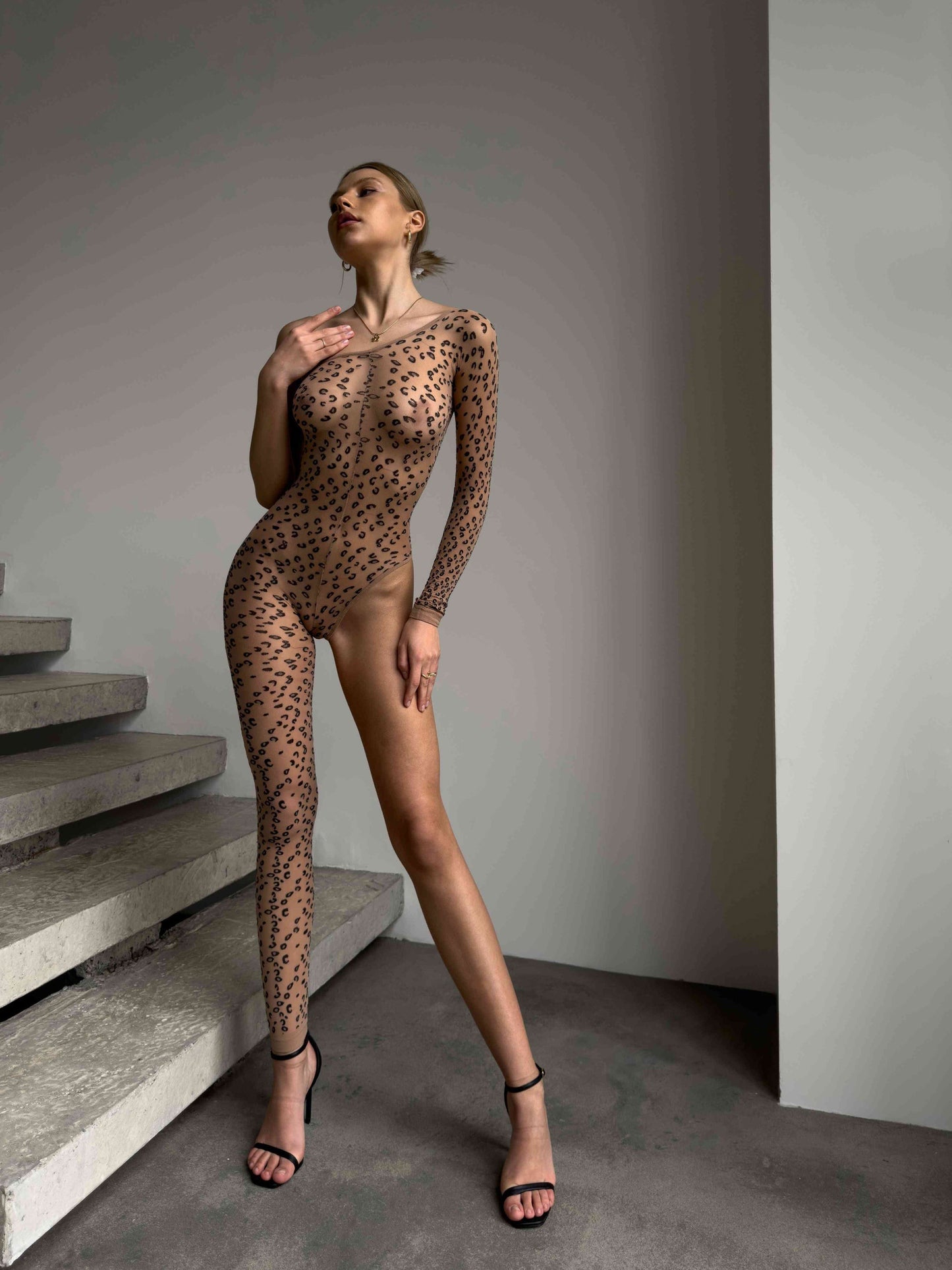 Untamed Asymmetrical Bodystocking