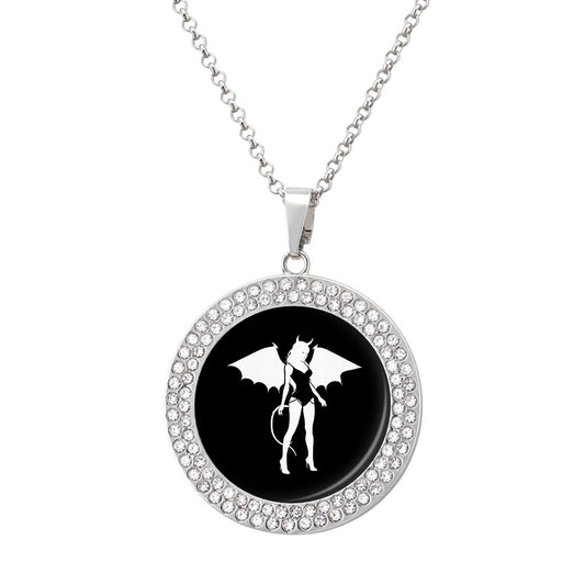 DD Rhinestone Pendant