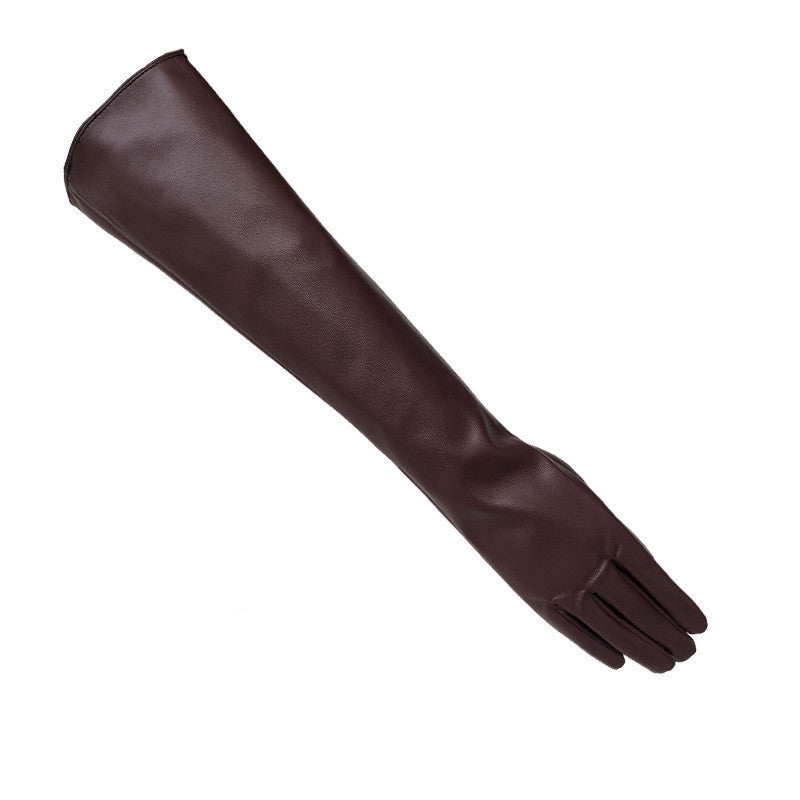 Sexy Faux Leather Gloves - Donny's Angel