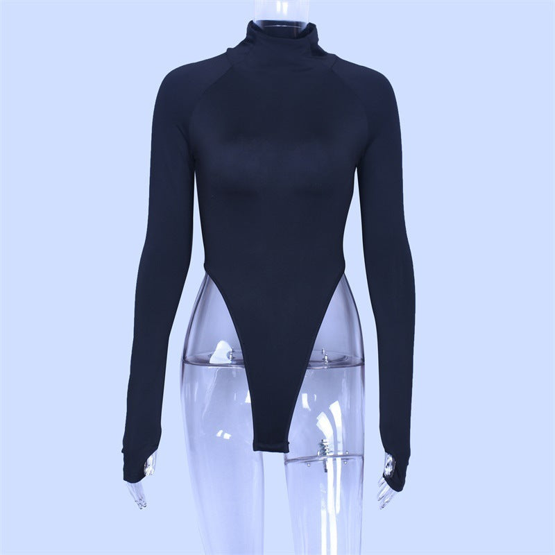 Long sleeve High Neck bodysuit