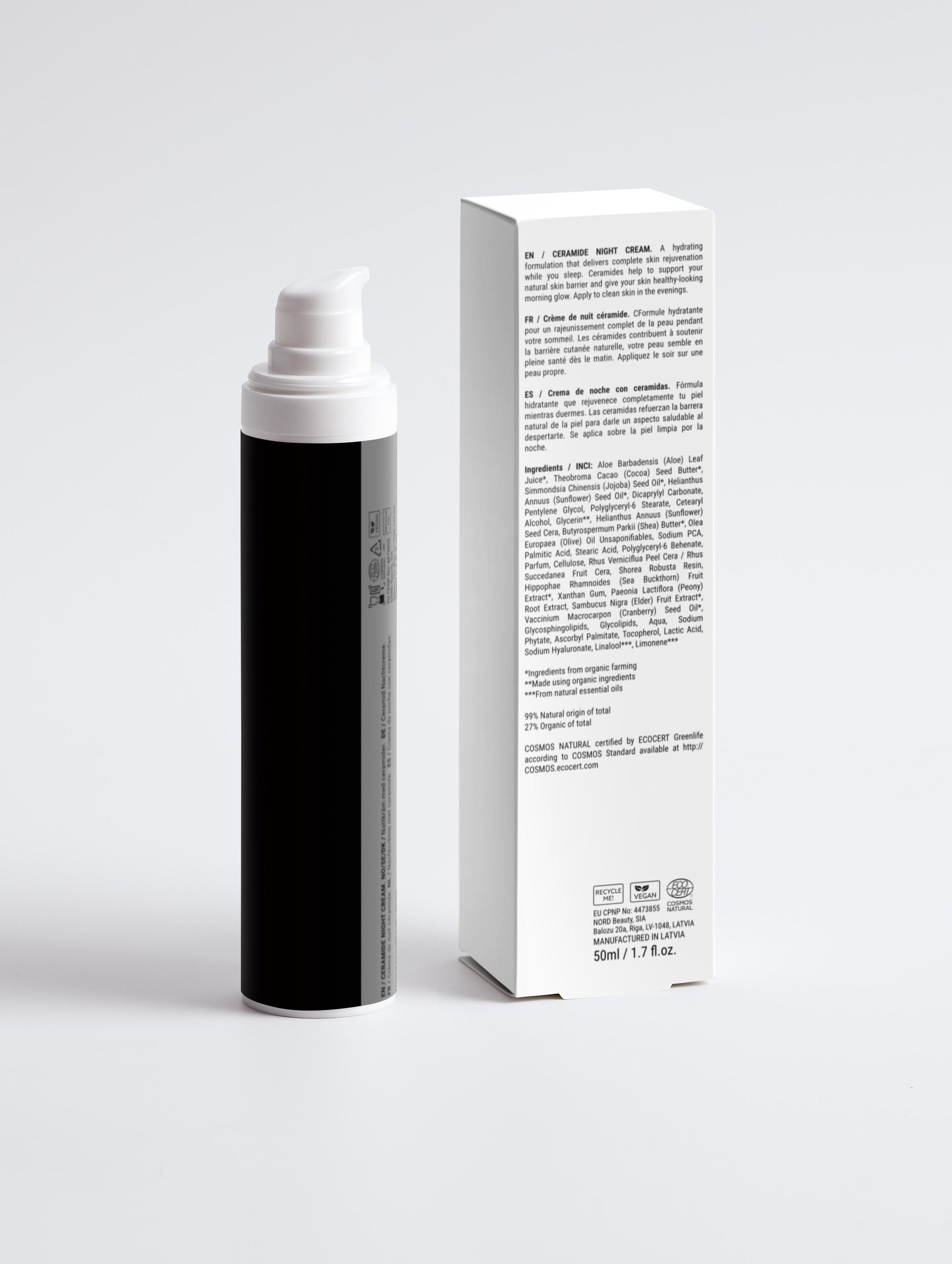 Anti-Aging Ceramide Hydrating Night Cream - Donny's Angel