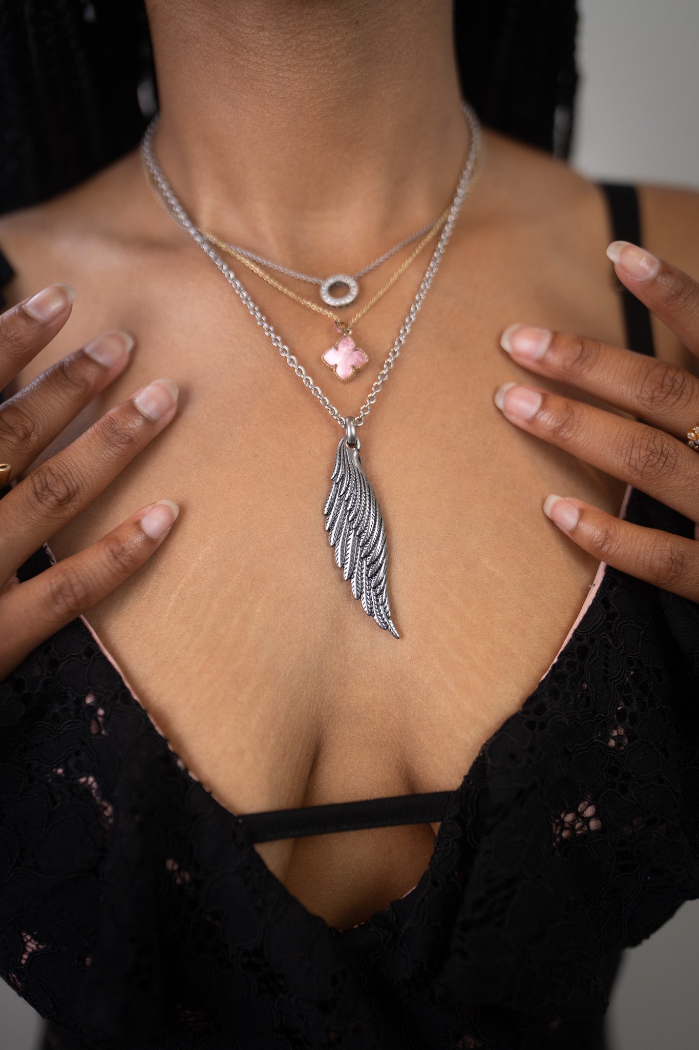 Angel Wing Necklace - Donny's Angel