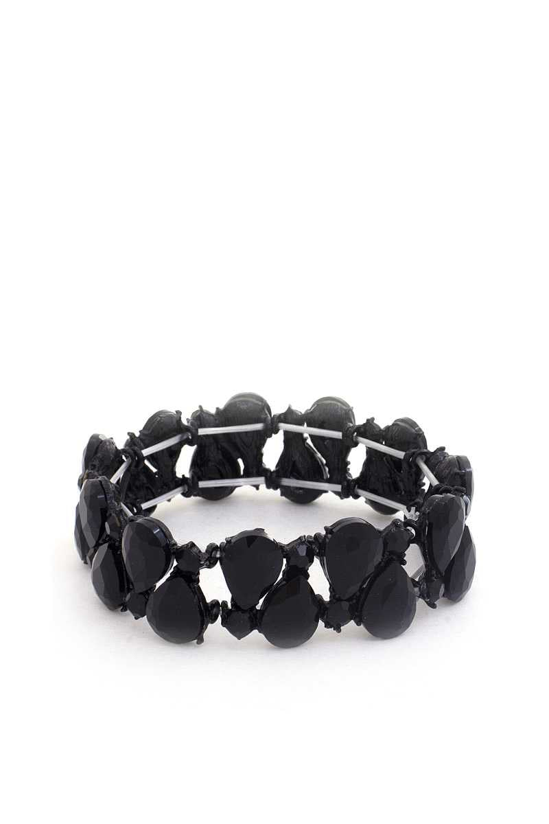 Radiant Rhinestone Stretch Bracelet - Donny's Angel