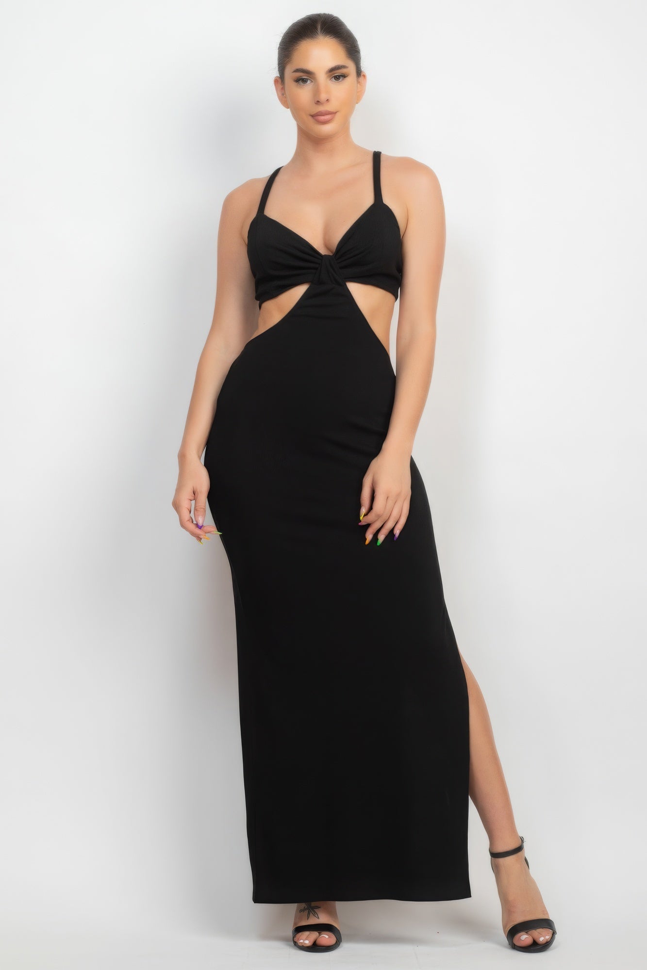 Summer Breeze Cutout Maxi Dress - Donny's Angel