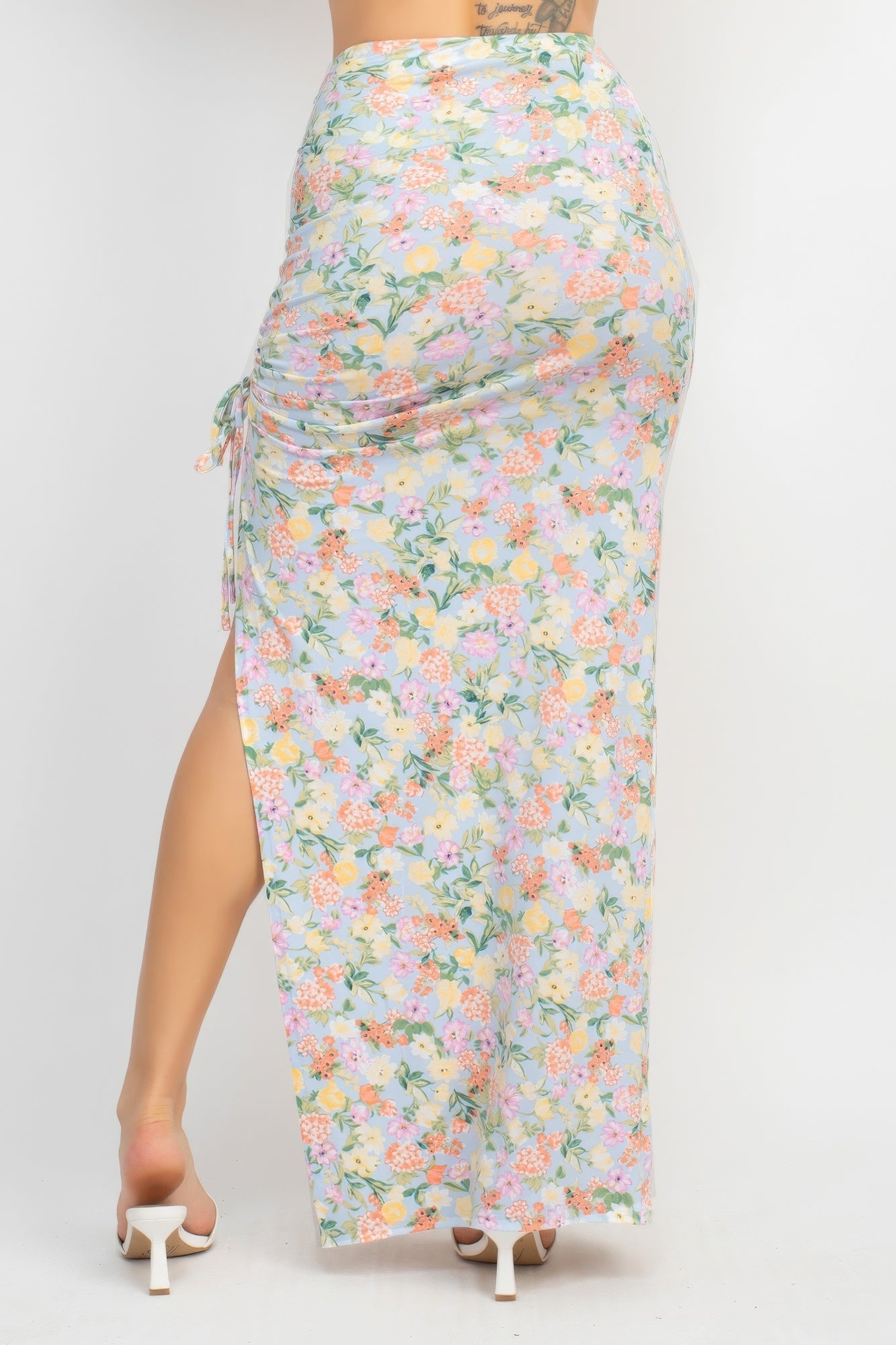 Floral Top & Maxi Skirt Set - Donny's Angel