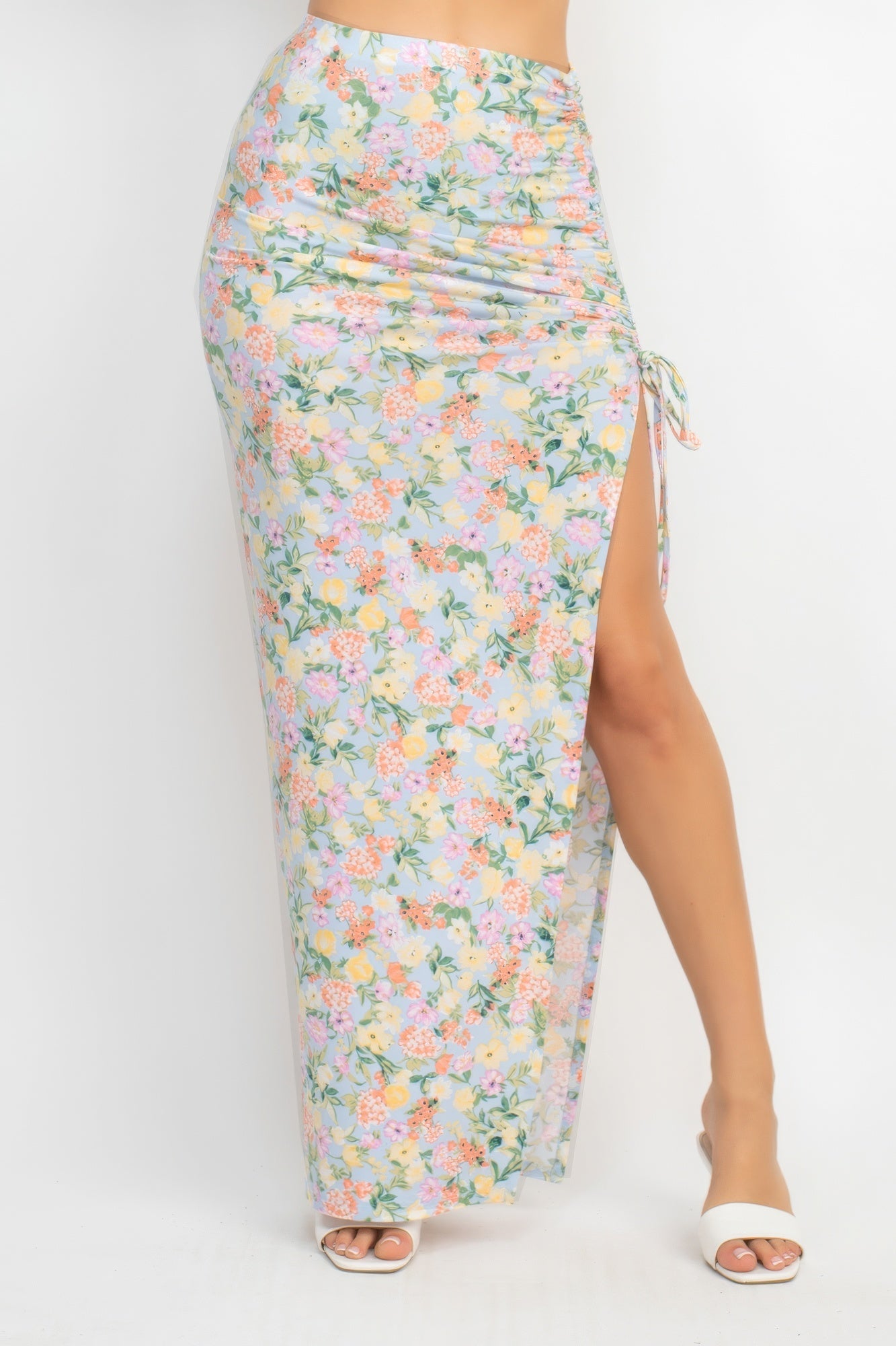 Floral Top & Maxi Skirt Set - Donny's Angel