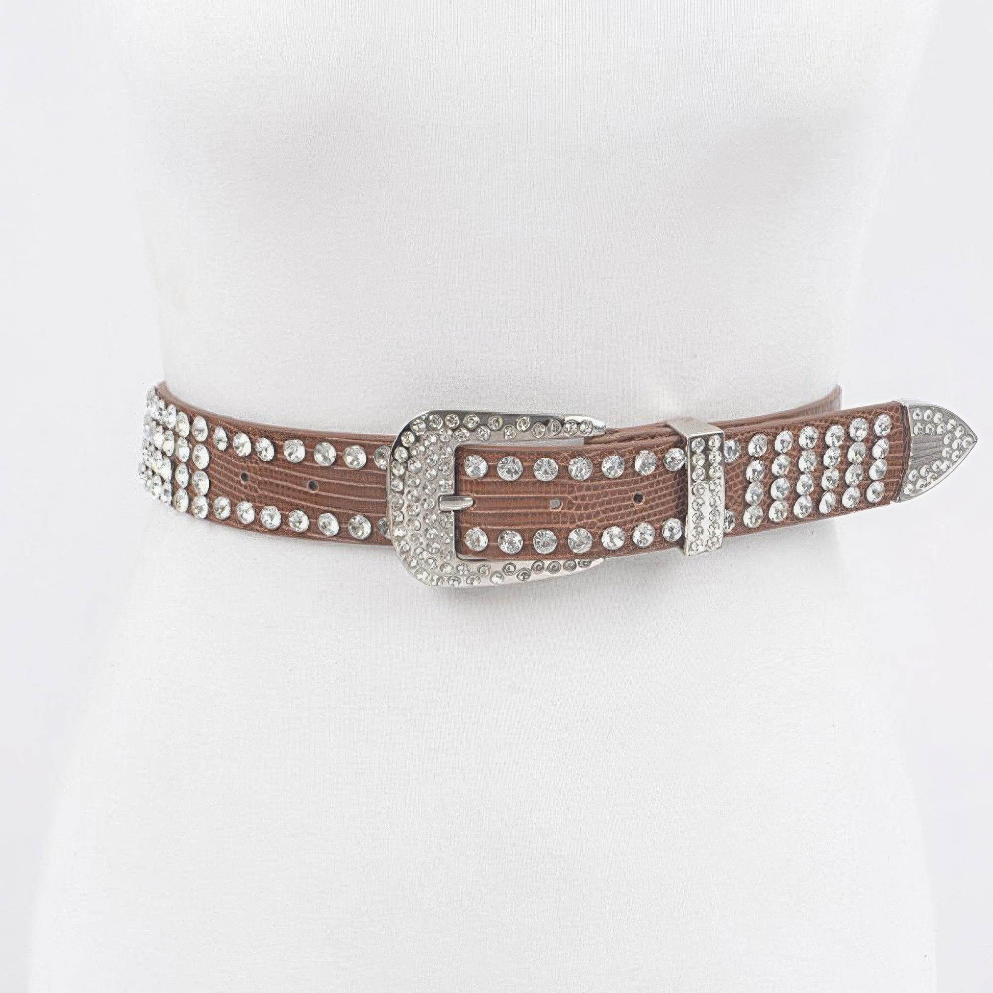 Radiant Rhinestone Studded Belt - Donny's Angel