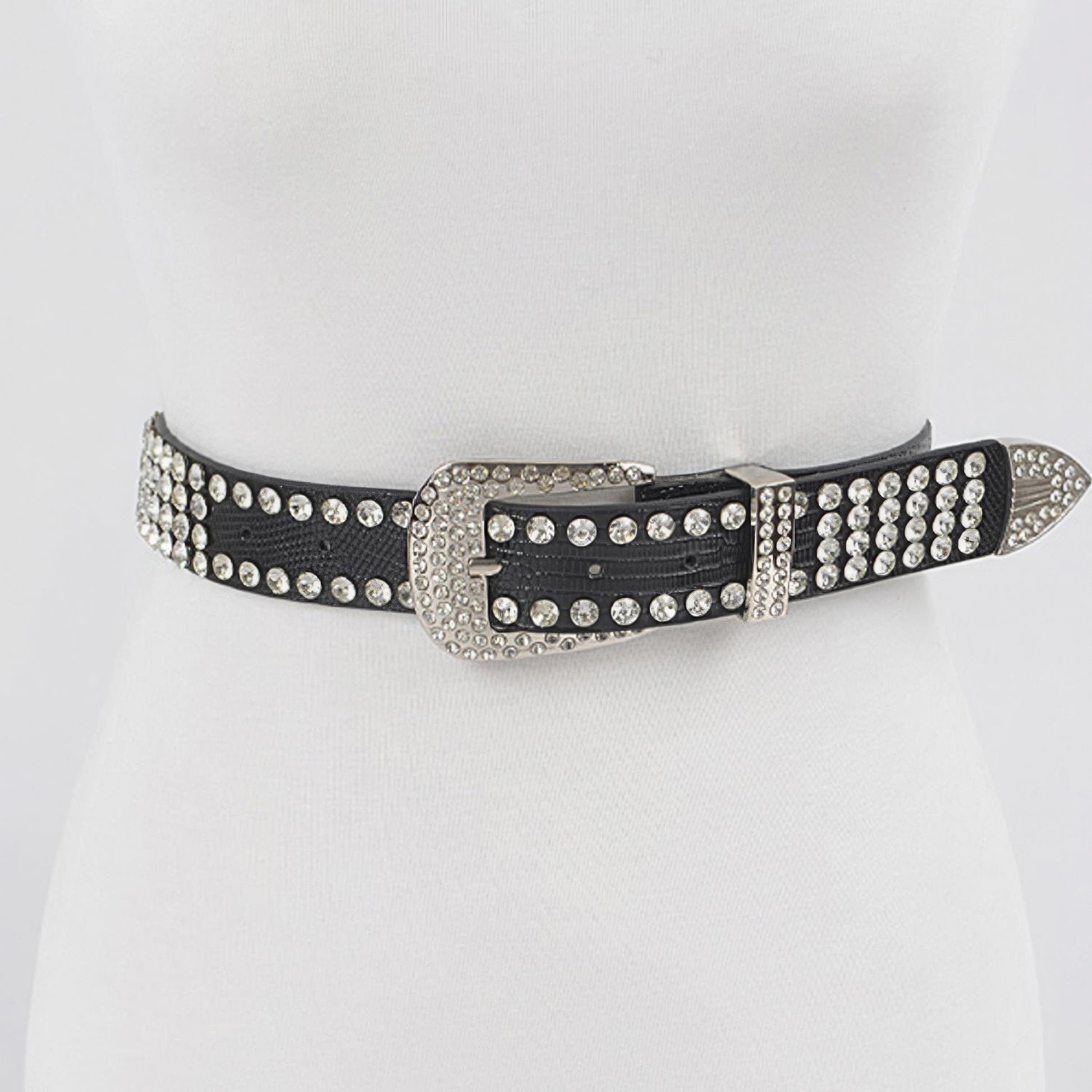 Radiant Rhinestone Studded Belt - Donny's Angel