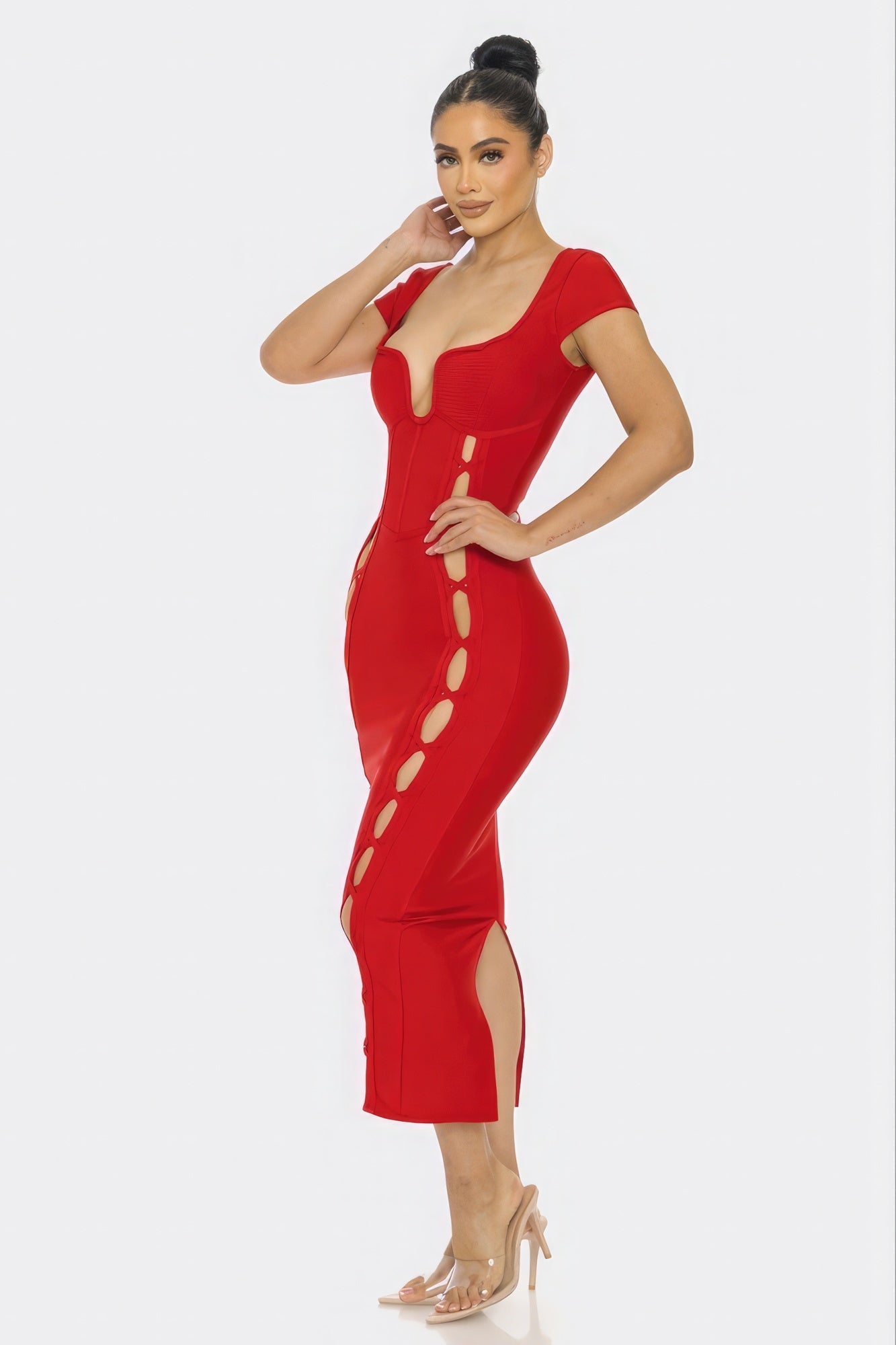 Bandage Midi Dress - Donny's Angel