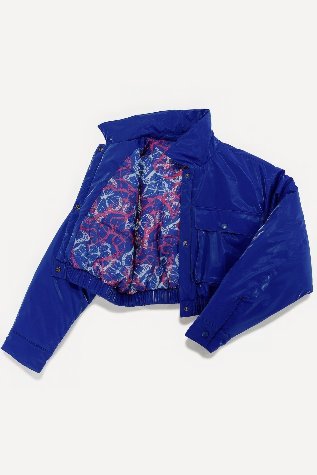 Shiny Puffer Bomber Jacket - Donny's Angel