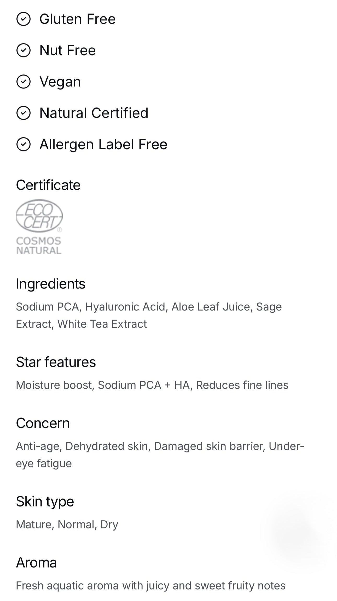 Dual Action HydroLuxe Gel