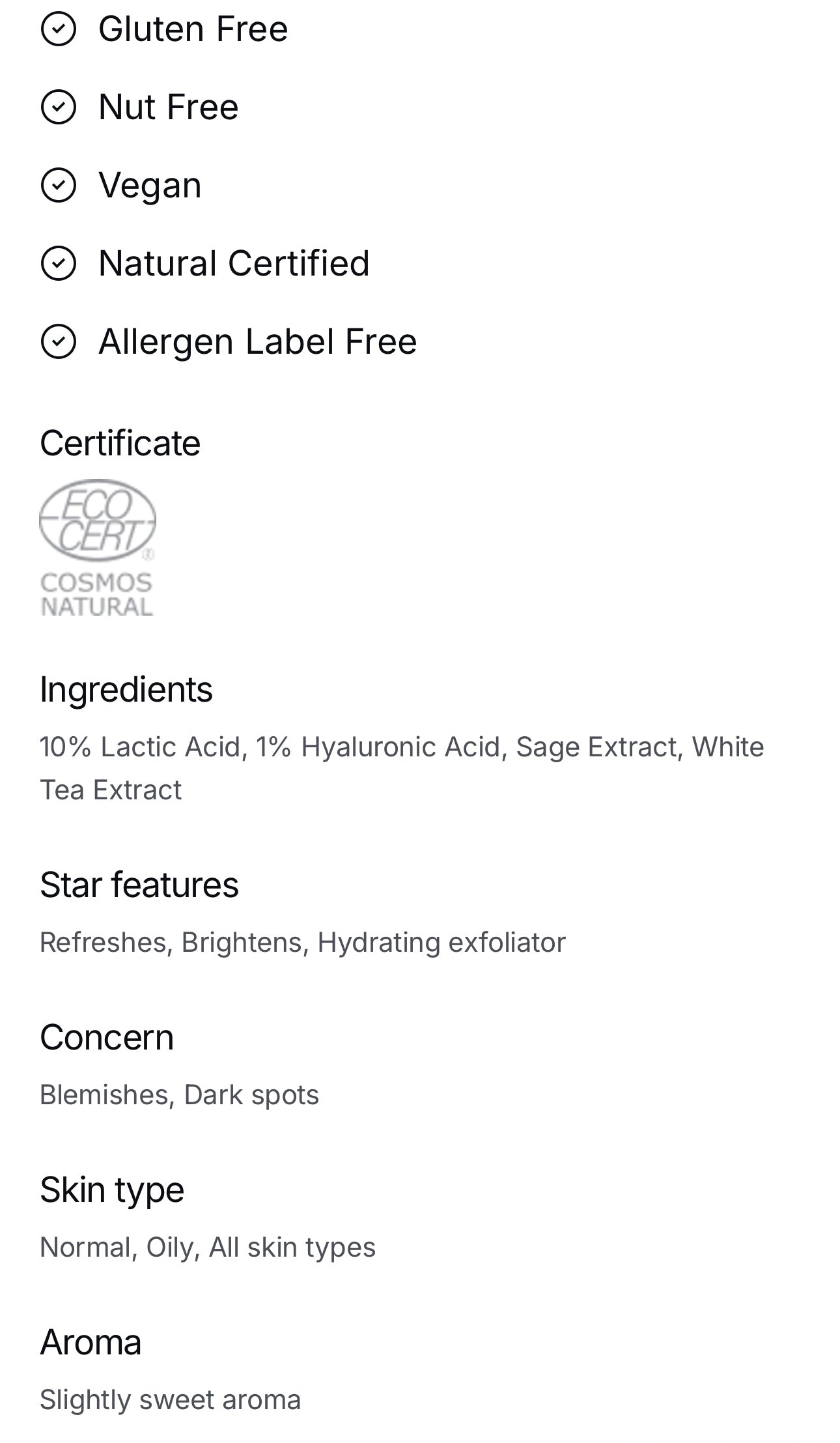 AHA Peel Serum