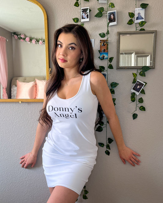 Donny's Angel Text Bodycon dress - Donny's Angel