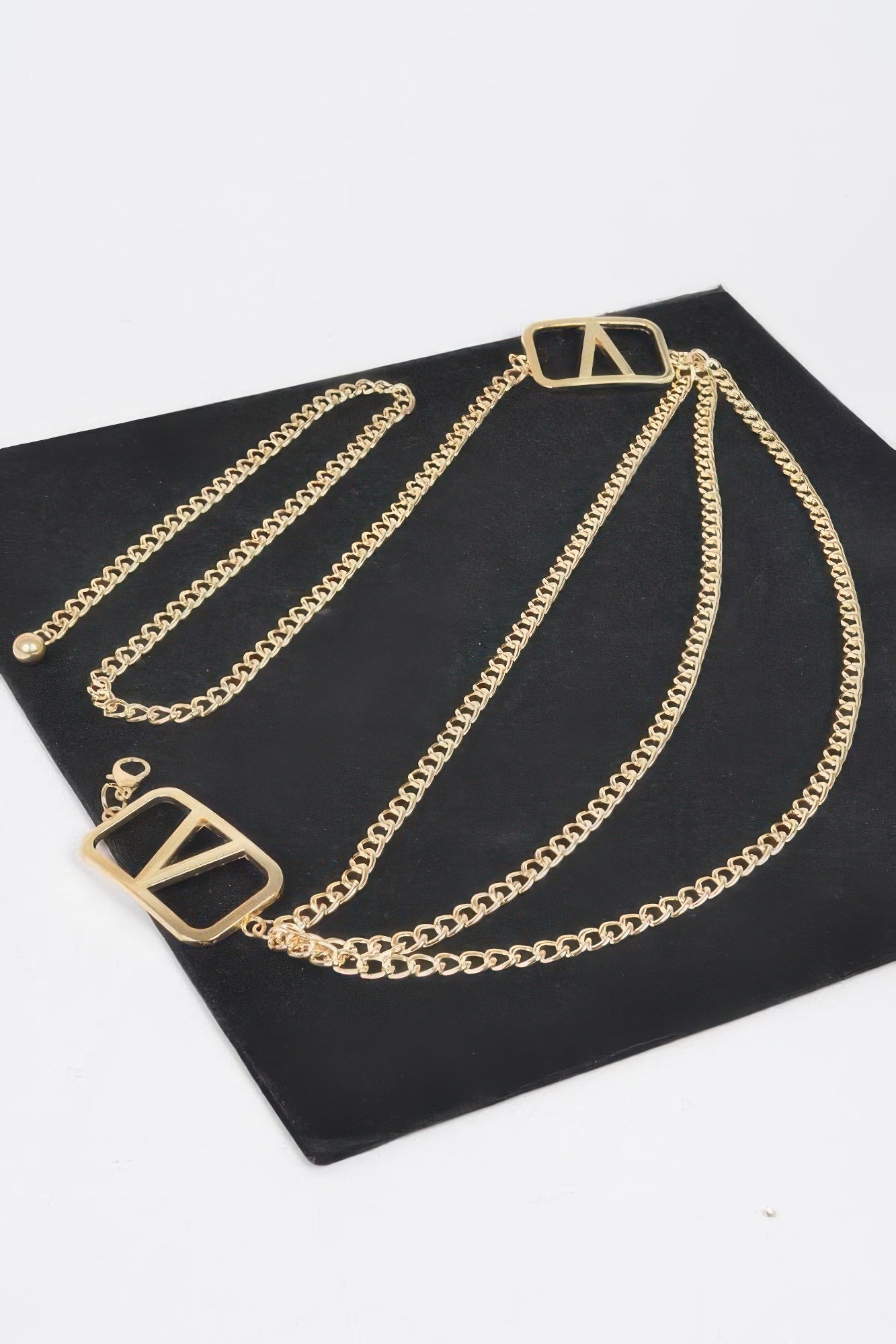 Multi Layered Chain Belt - Donny's Angel