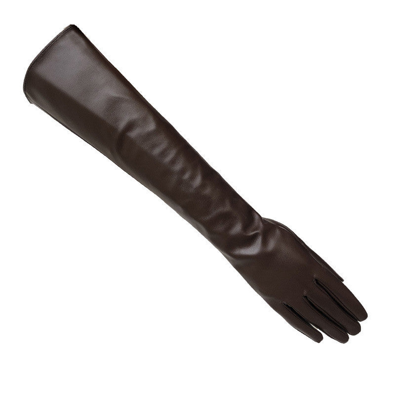 Sexy Faux Leather Gloves - Donny's Angel