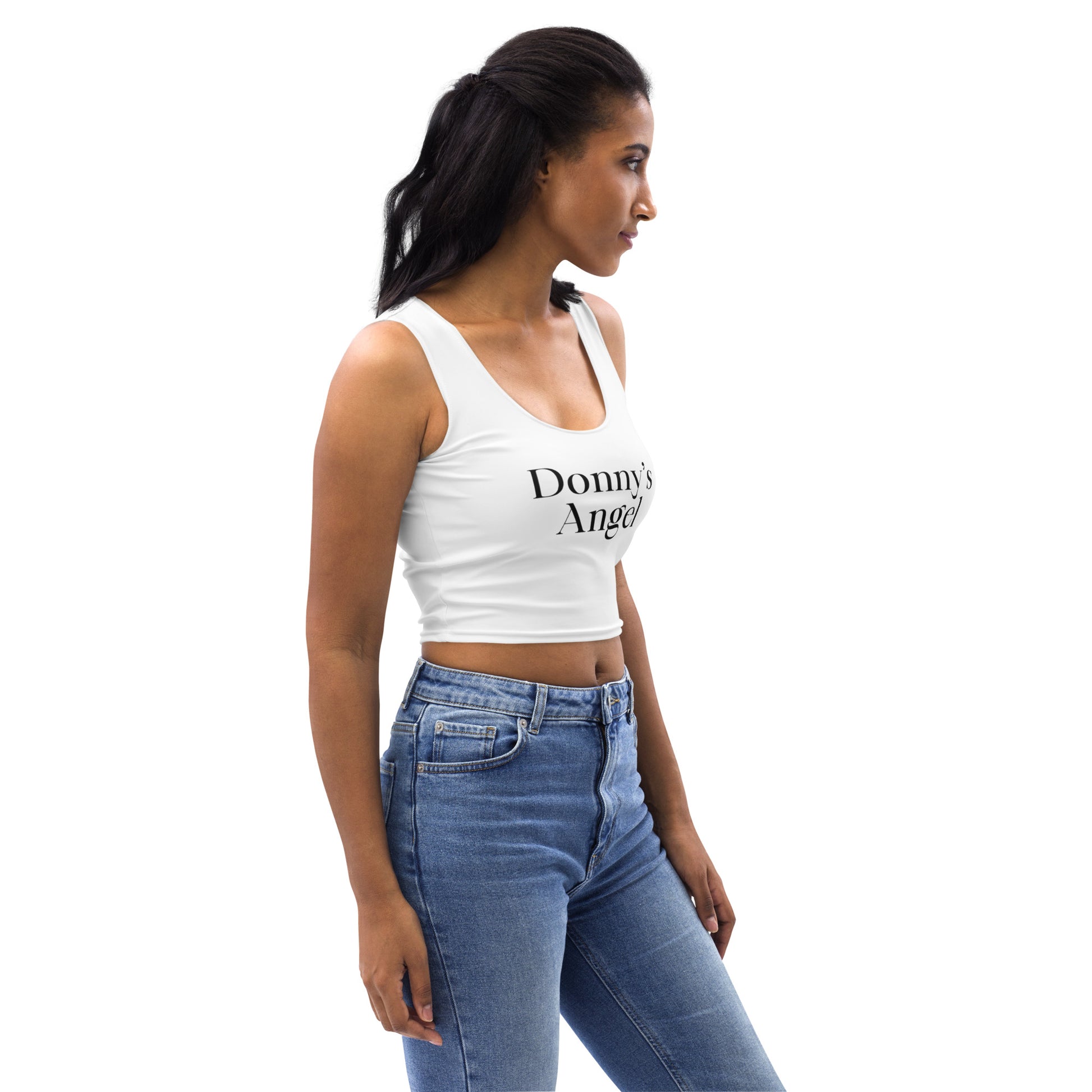 Donny's Angel body-hugging crop top - Donny's Angel